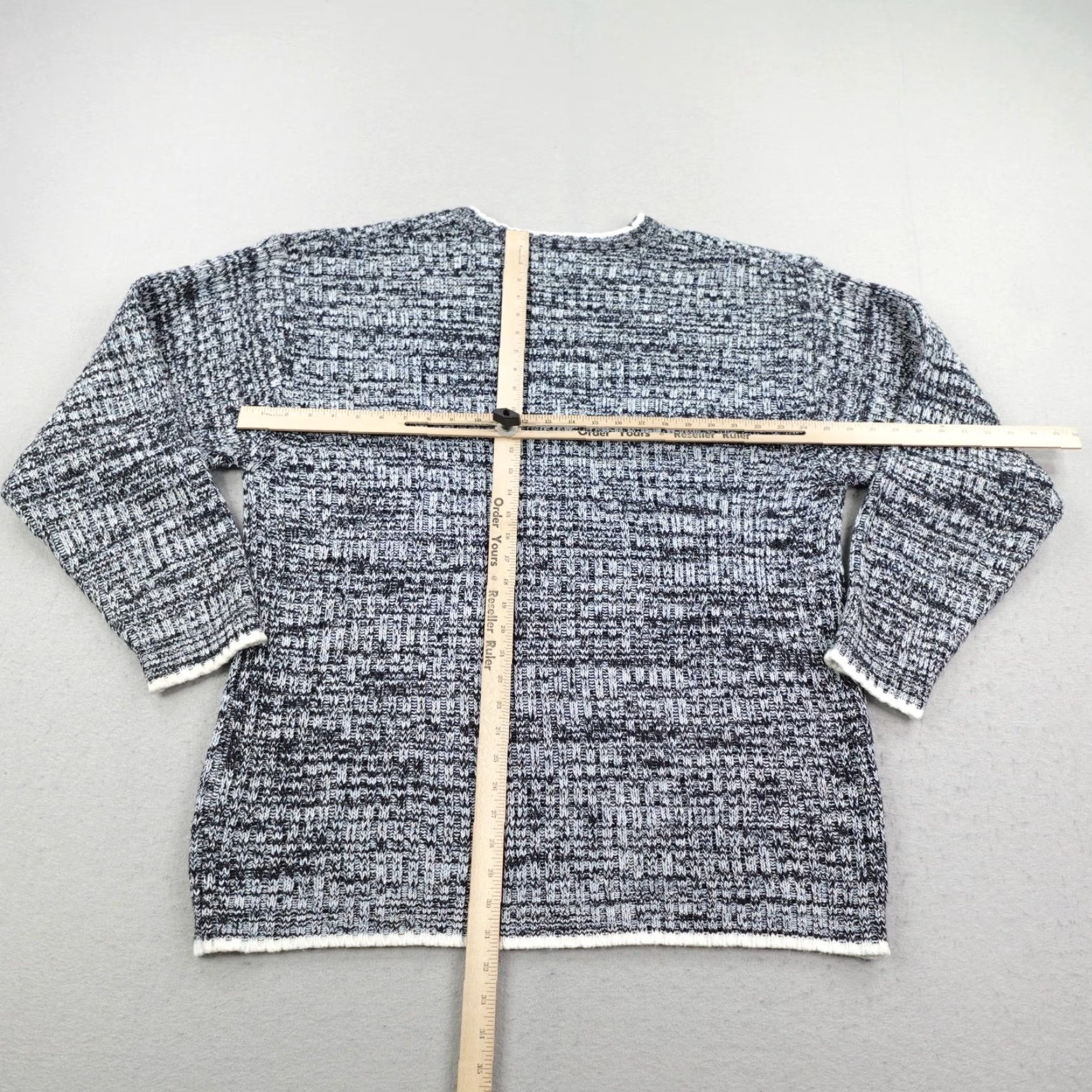 Southpole VINTAGE Southpole Sweater Mens 2XL Crew Neck Pullover Blue White Graphic Print Knit Acrylic Regular Size Mens Size US XXL / EU 58 / 5 - 4 Thumbnail
