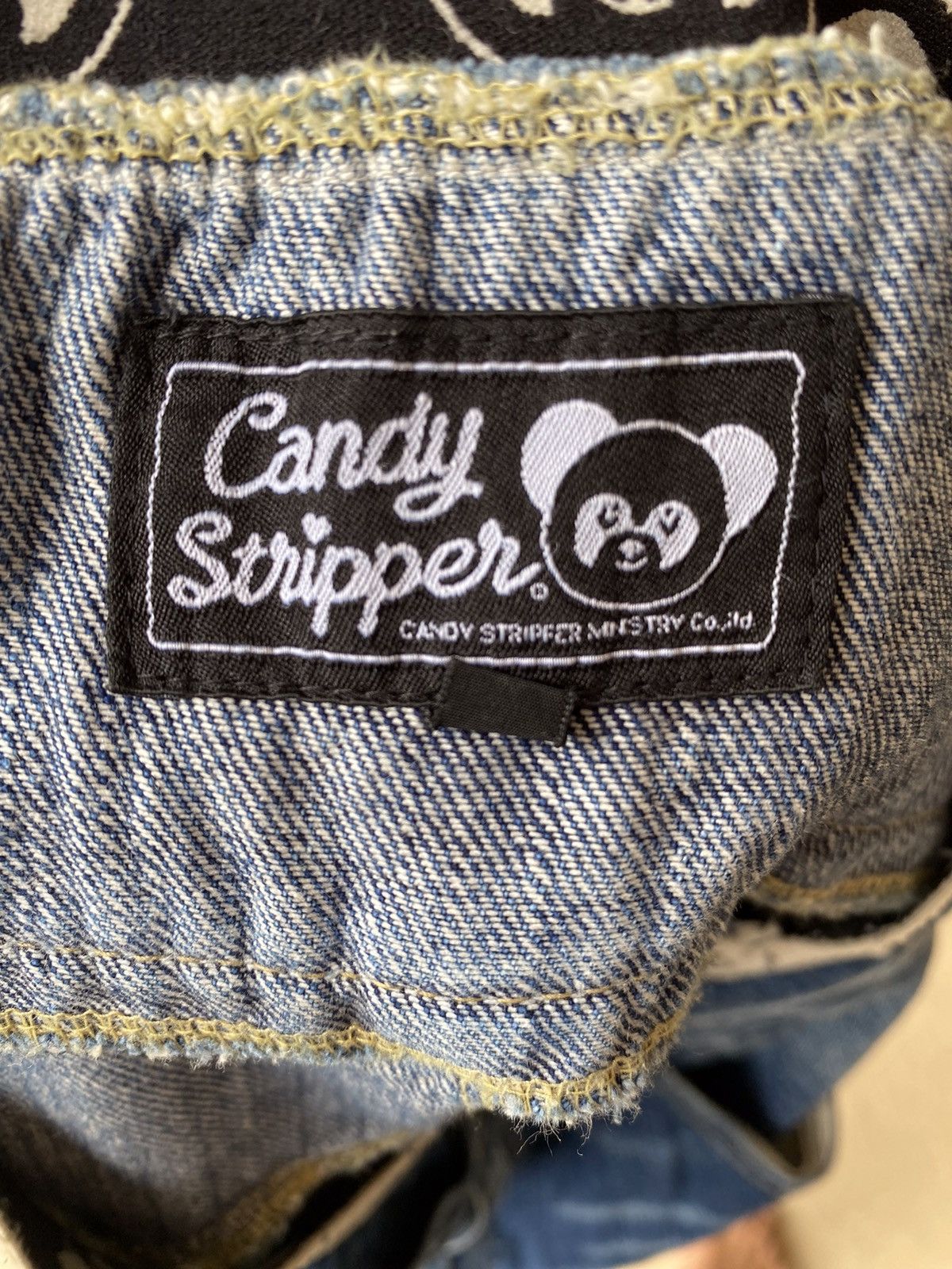 If Six Was Nine × Japanese Brand × Le Grande Bleu (L.G.B.) Candy stripers panda jeans Size US 32 / EU 48 - 8 Thumbnail