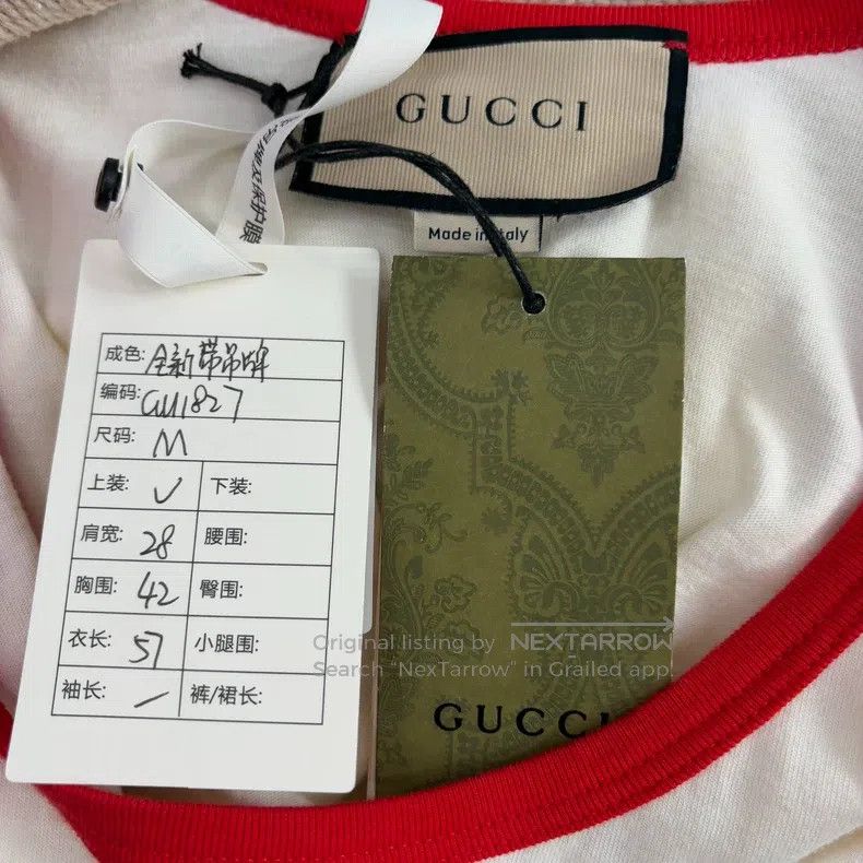 Gucci Gucci Letter round-neck printed colour-block sleeveless ve Size M / US 6-8 / IT 42-44 - 5 Thumbnail