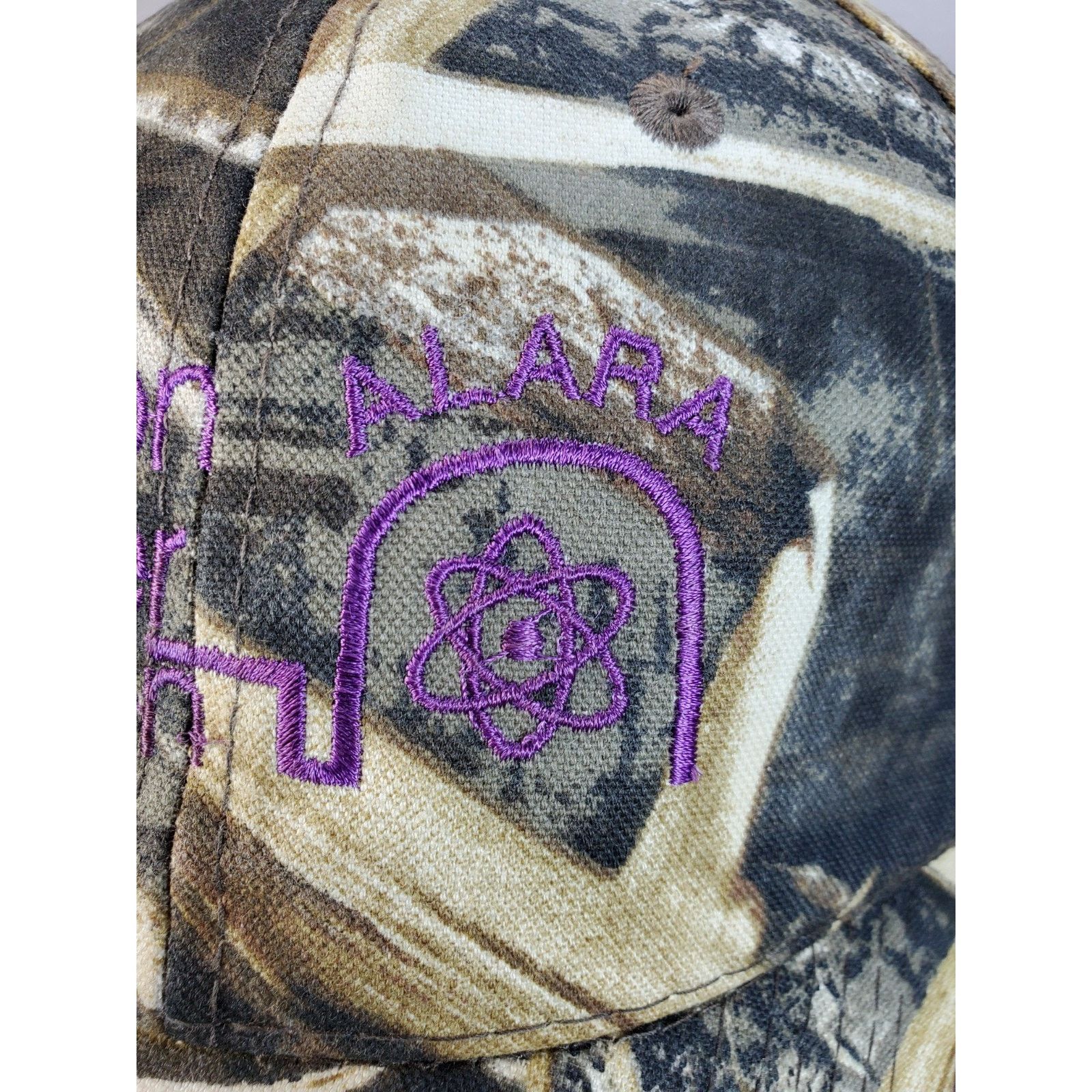 Realtree × Vintage Clinton Power Station Nuclear Power Hat Camo Cap ALARA Size ONE SIZE - 6 Thumbnail