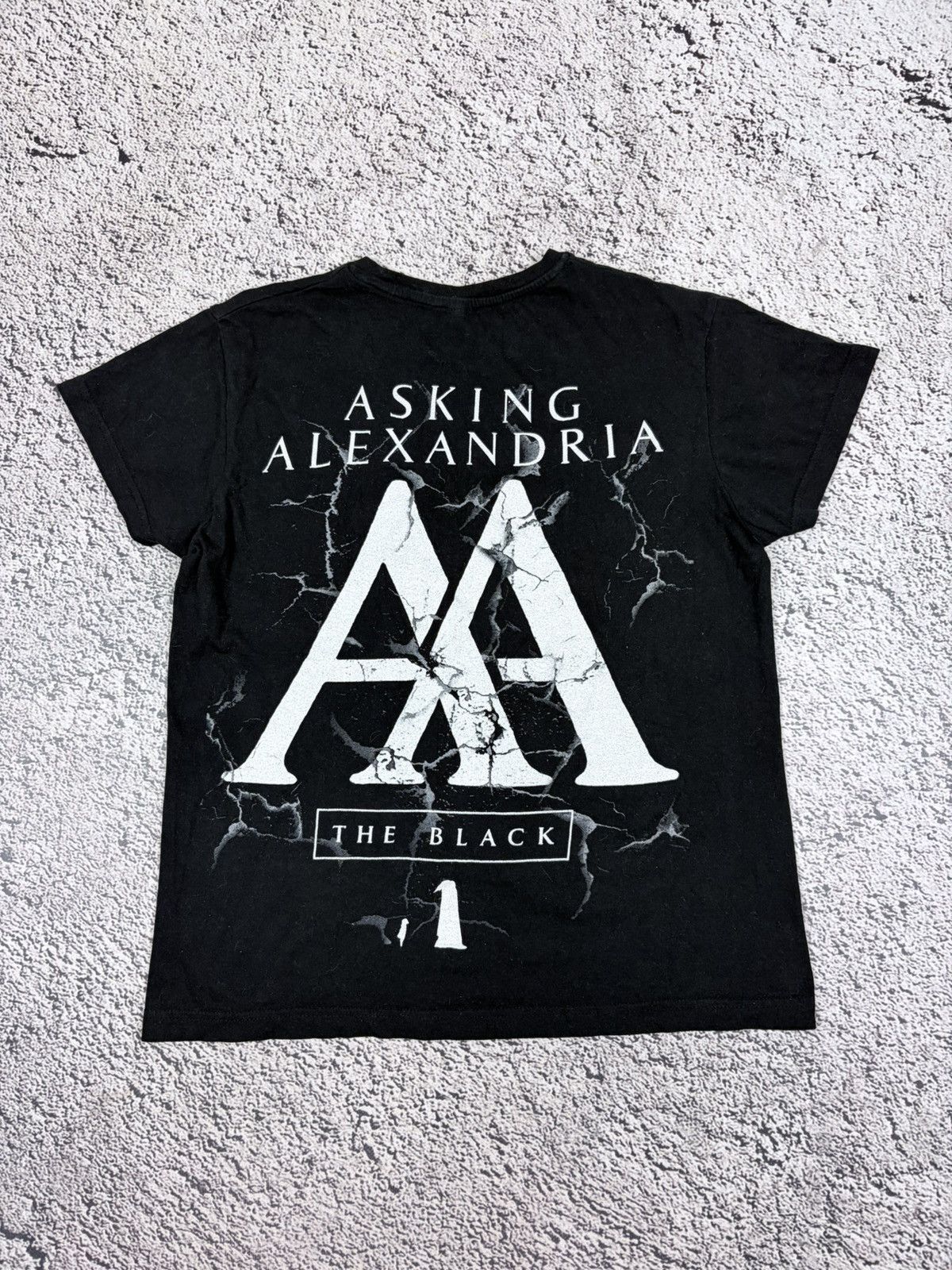 Band Tees Asking Alexandria The Black Album Band Merch Tee Size US S / EU 44-46 / 1 - 6 Thumbnail