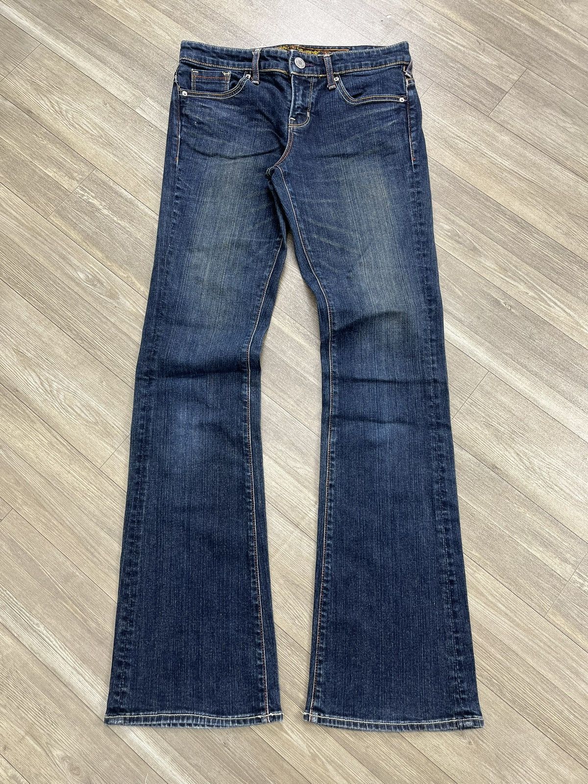 Japanese Brand Rare Midas studded crocodile flared lgb