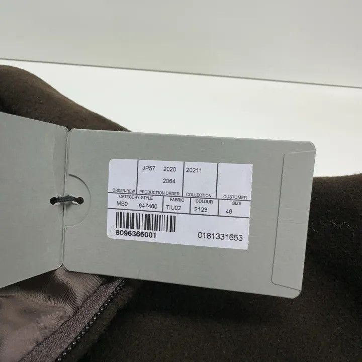 Balenciaga Balenciaga Brown Logo Print Zip Jacket for Men 0079-2507 Size US M / EU 48-50 / 2 - 6 Thumbnail