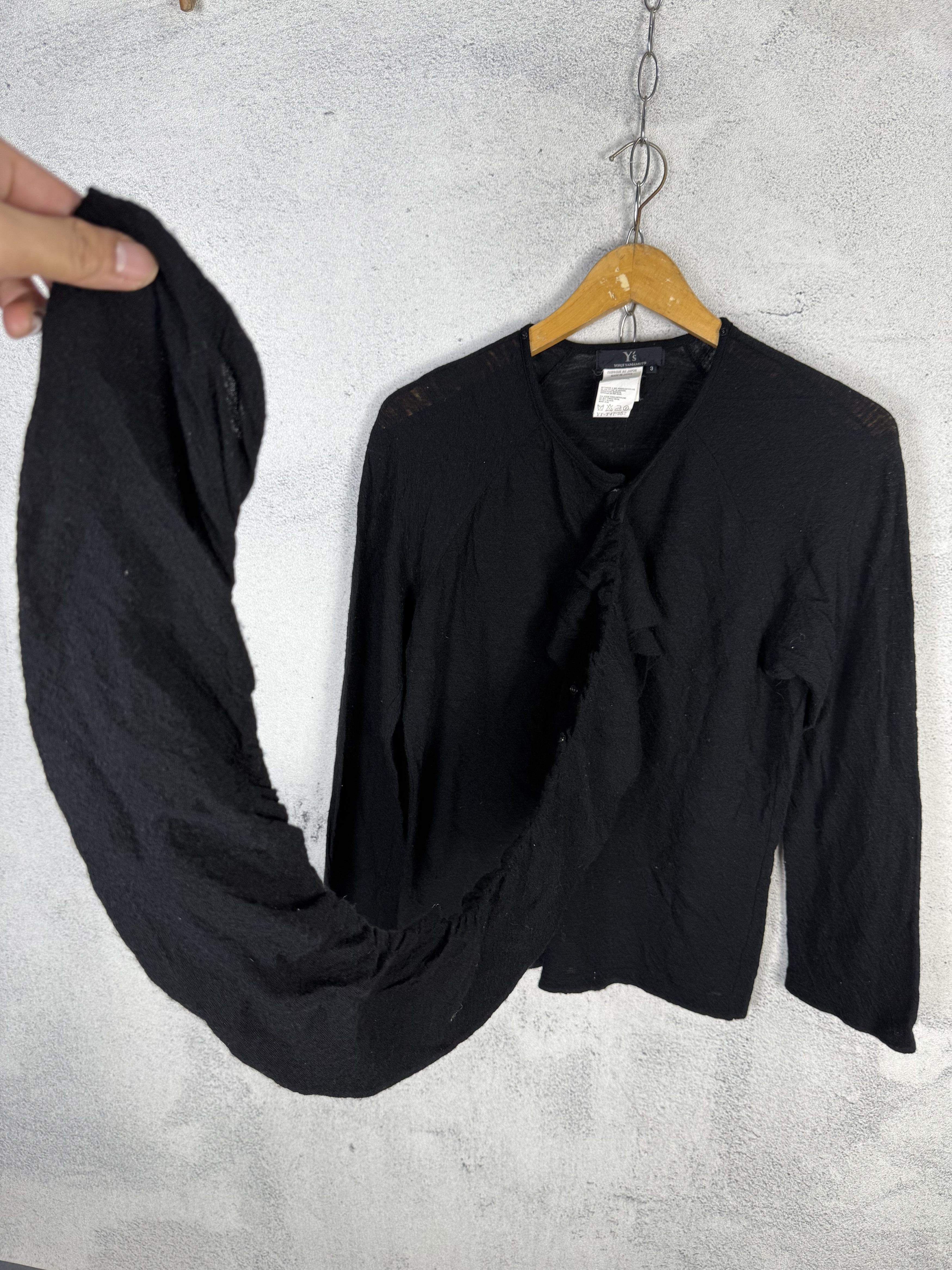 Yohji Yamamoto Yohji Yamamoto Y's Wool Shirt Size M / US 6-8 / IT 42-44 - 4 Thumbnail