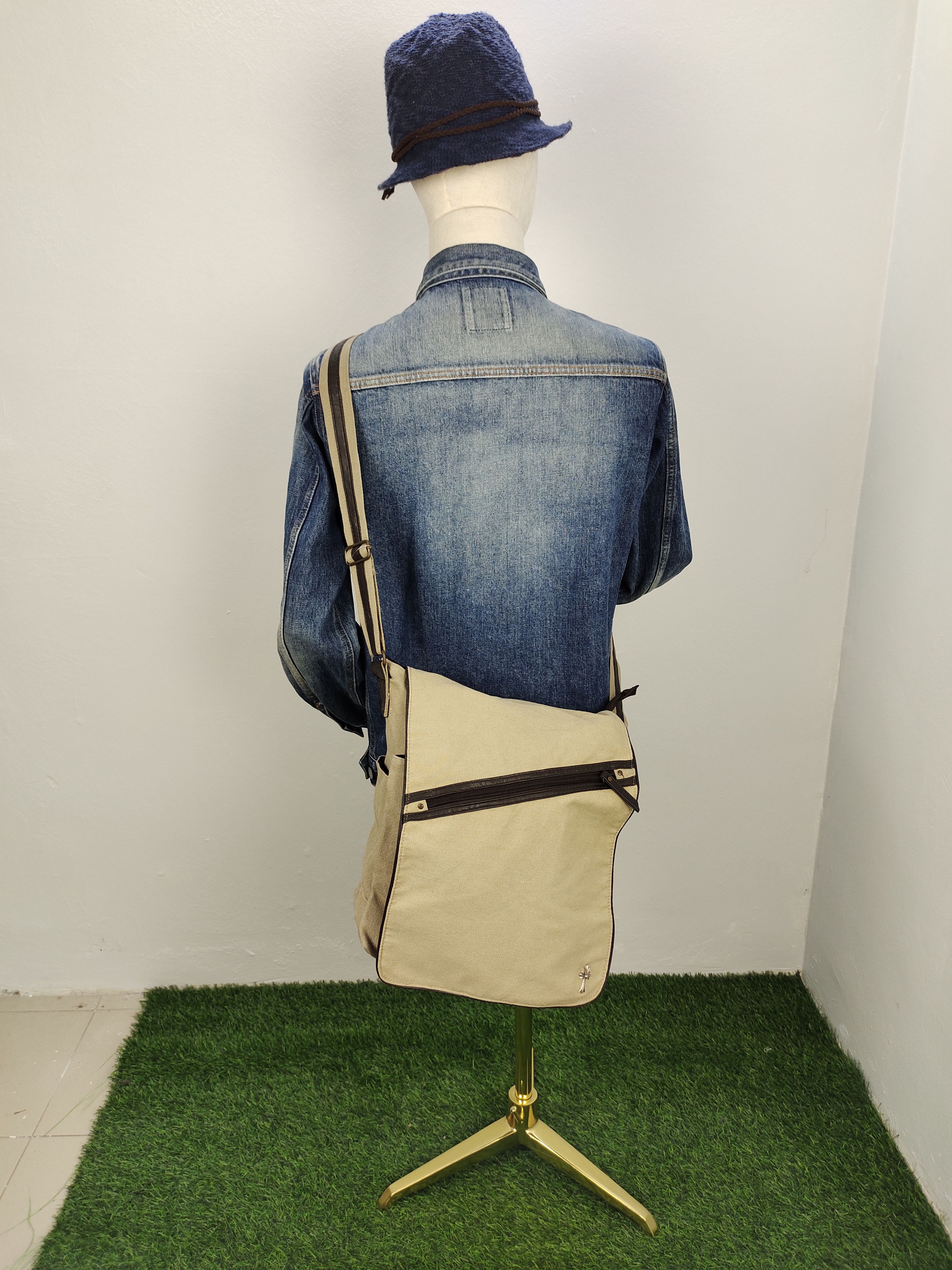 Hysteric Glamour Vintage Fabric Connection Japan Cross Pendant Sling Bag Size ONE SIZE - 2 Thumbnail
