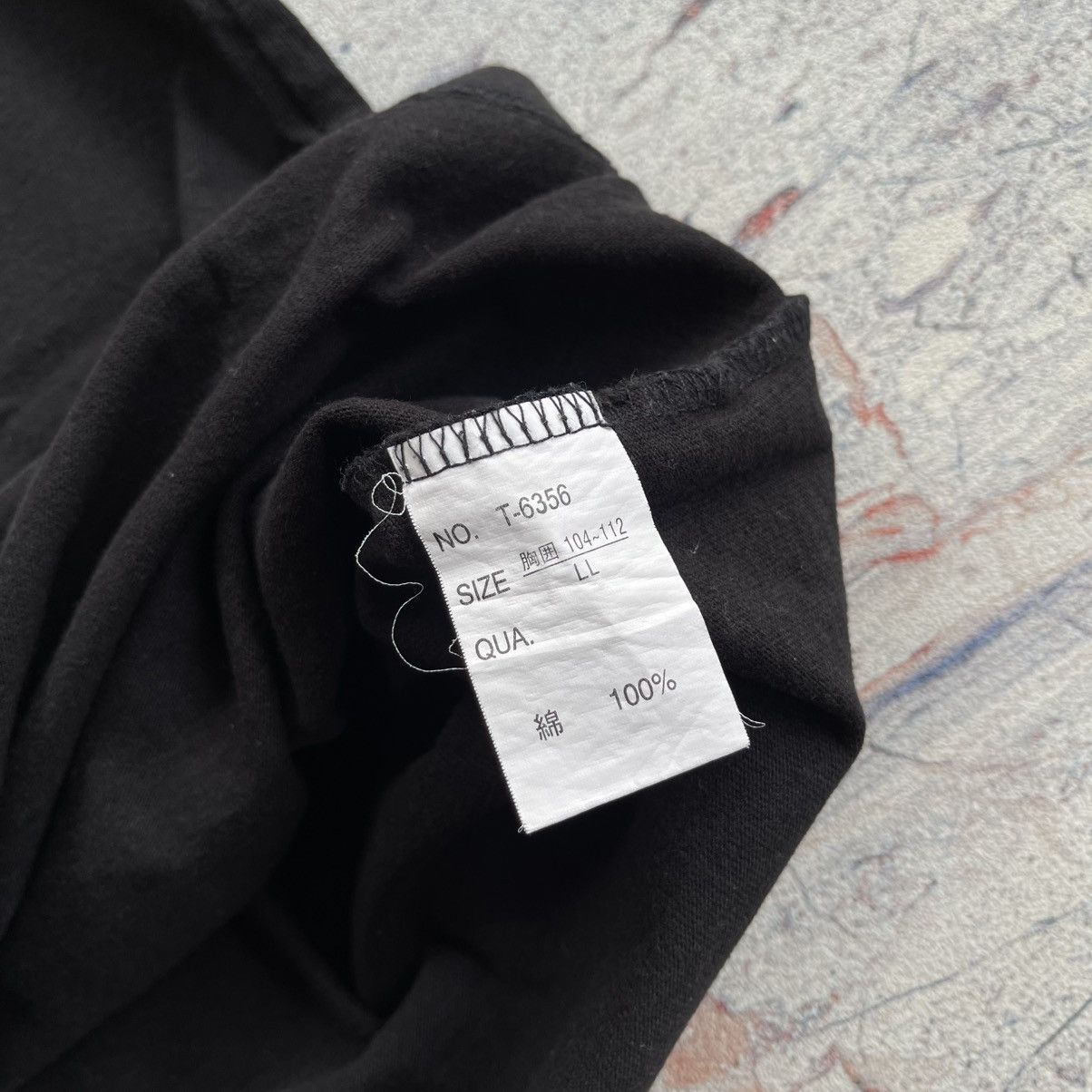 Japanese Brand Y2K collins wings cross tee “punk style” Size US L / EU 52-54 / 3 - 5 Thumbnail