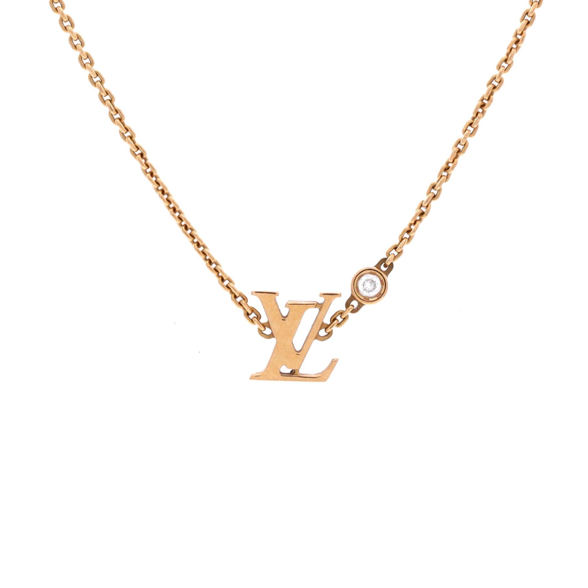 Louis Vuitton Idylle Blossom LV Pendant Necklace Size ONE SIZE - 1 Thumbnail
