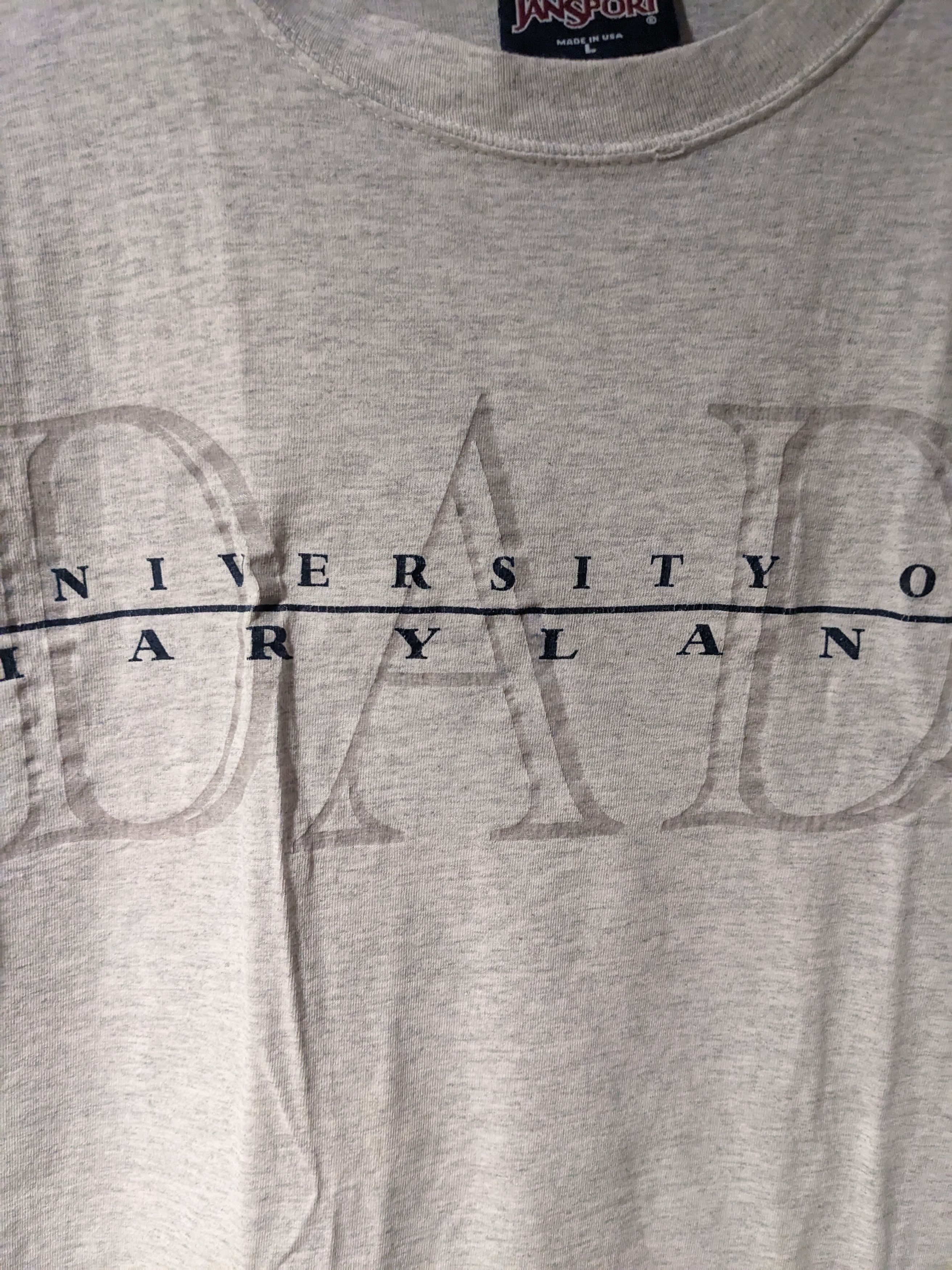 Vintage Vintage 90s University of Maryland Dad College Large T-Shirt Size US L / EU 52-54 / 3 - 2 Thumbnail