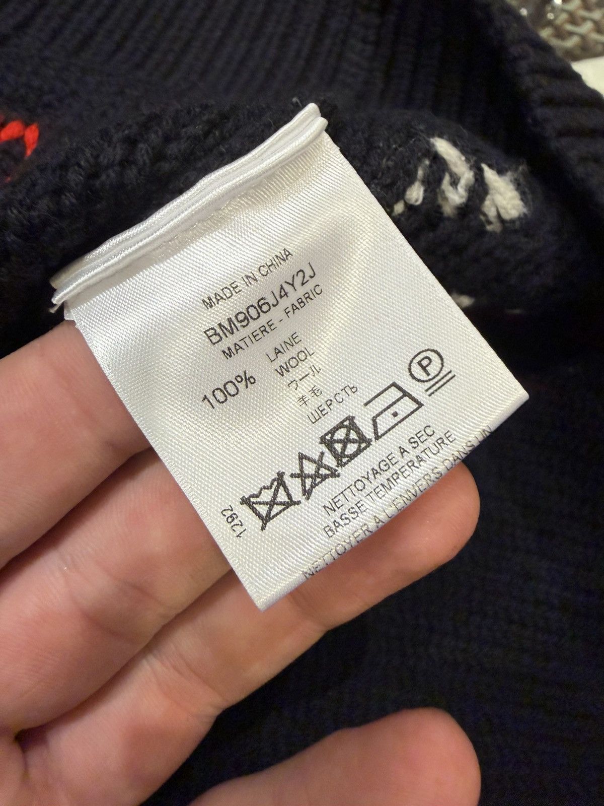 Givenchy Givenchy Letters Knit Sweater Size US M / EU 48-50 / 2 - 4 Thumbnail