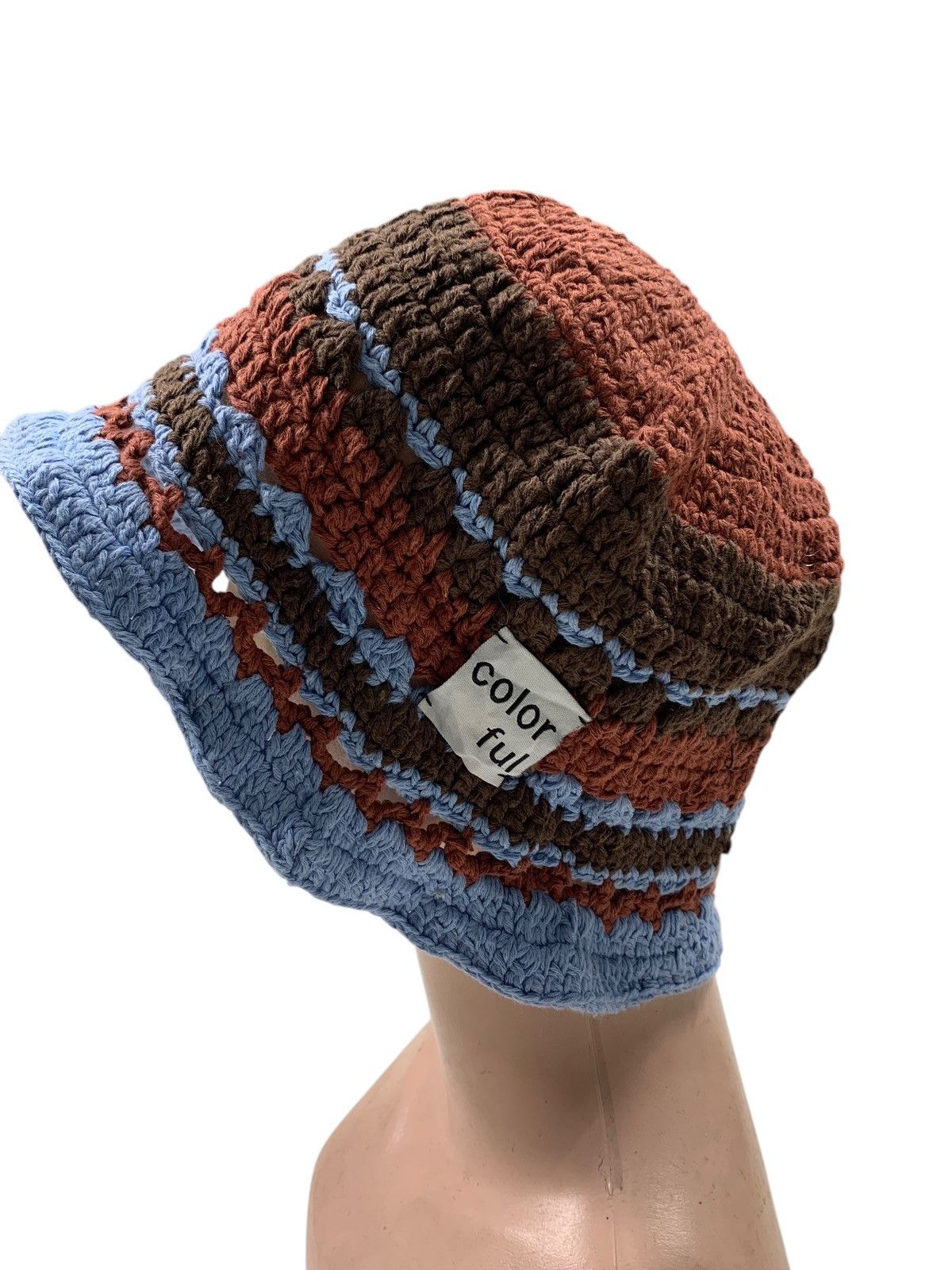 Kapital Crochet knitted handmade Big Hats RARE Size ONE SIZE - 1 Thumbnail