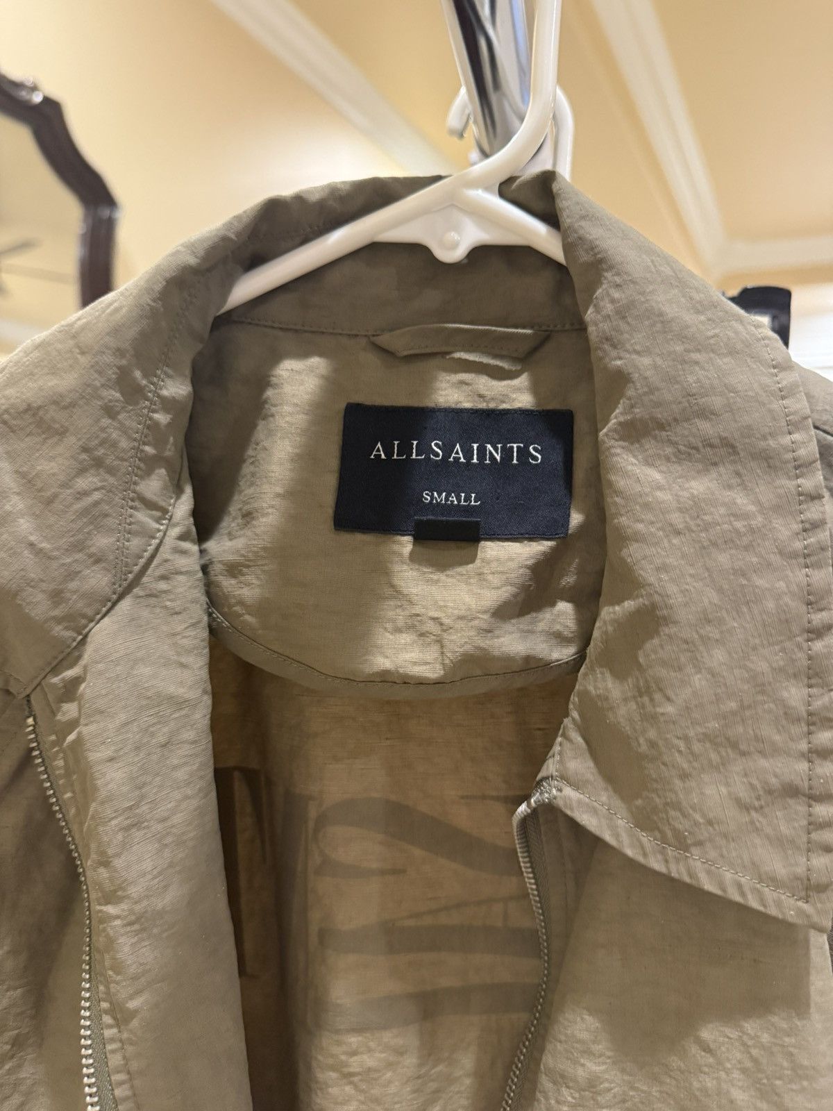 Allsaints All Saints Logo Green Jacket Size US S / EU 44-46 / 1 - 3 Thumbnail