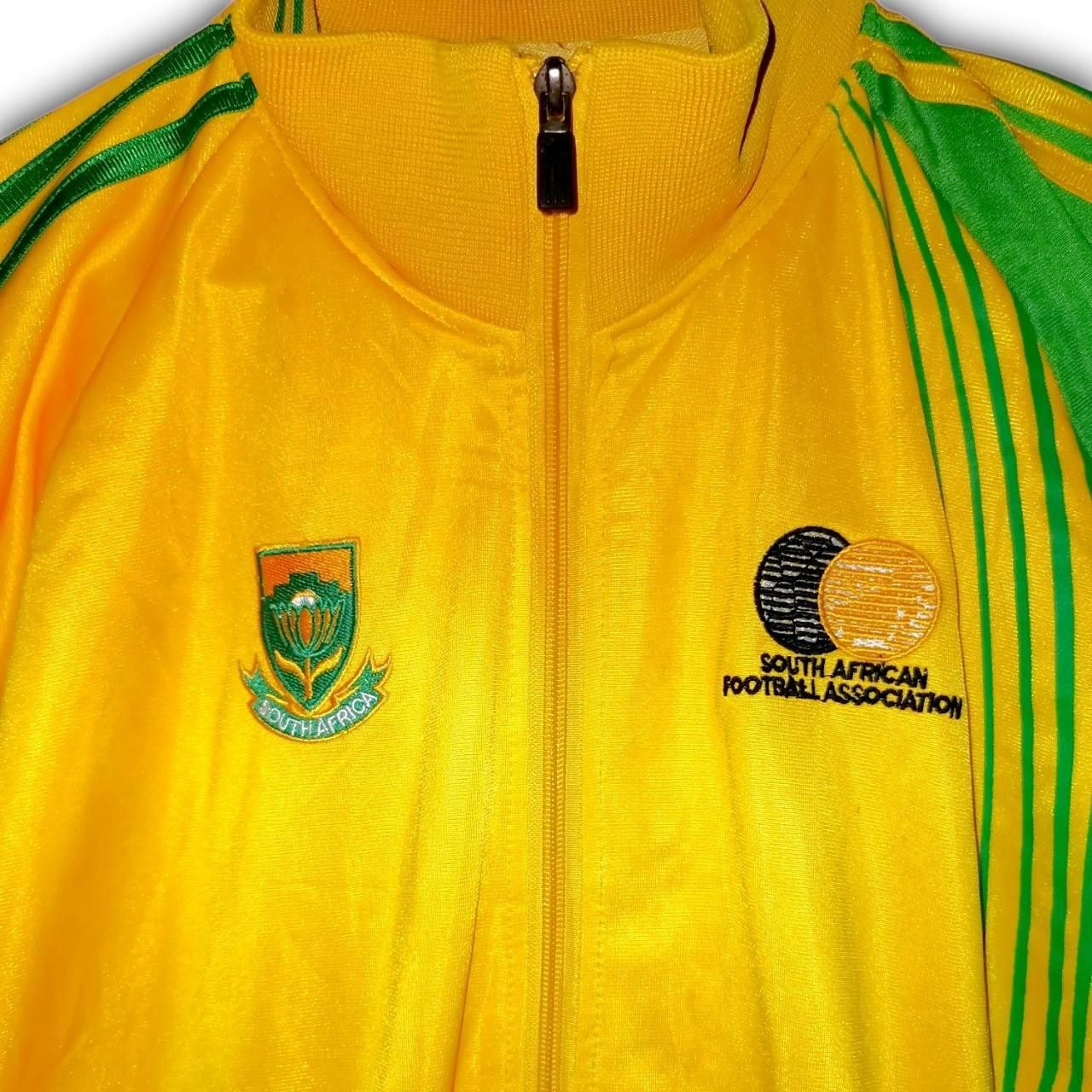 Adidas South Africa 2009 2010 Jacket Training Shirt Jersey Size US XL / EU 56 / 4 - 4 Thumbnail