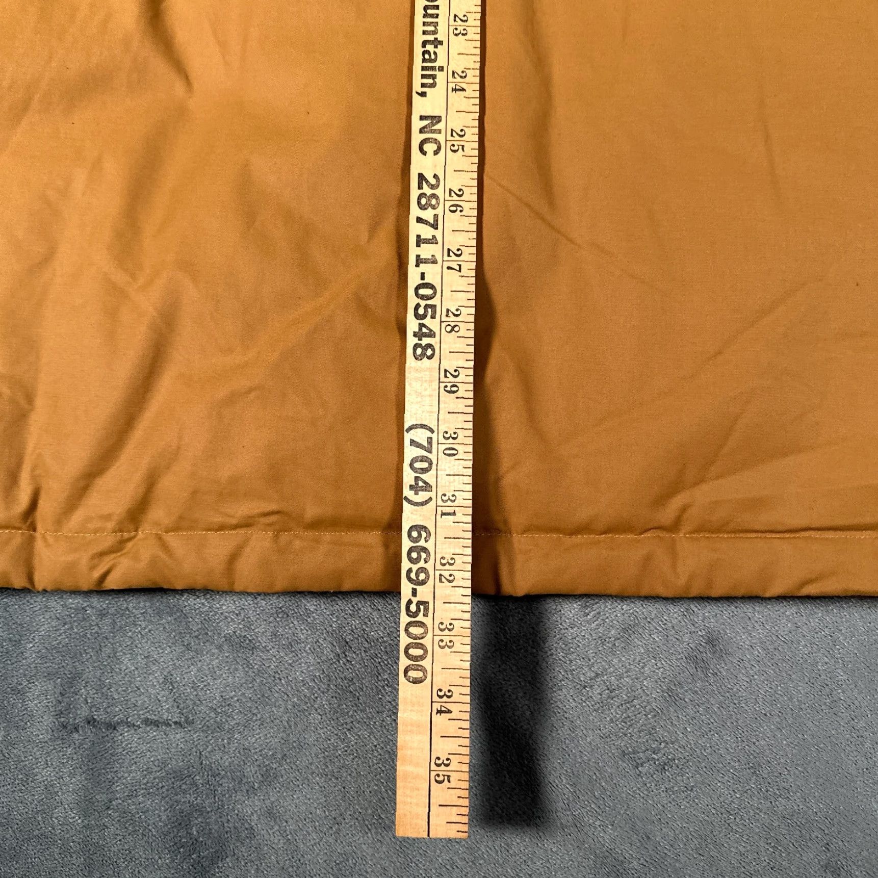 Lands' End VINTAGE Lands' End Chore Coat Jacket Mens 3XL Tan Brown Canvas Cotton Blend Insulated Lined Pockets Full Zip Zipper Button Size US XXL / EU 58 / 5 - 7 Thumbnail