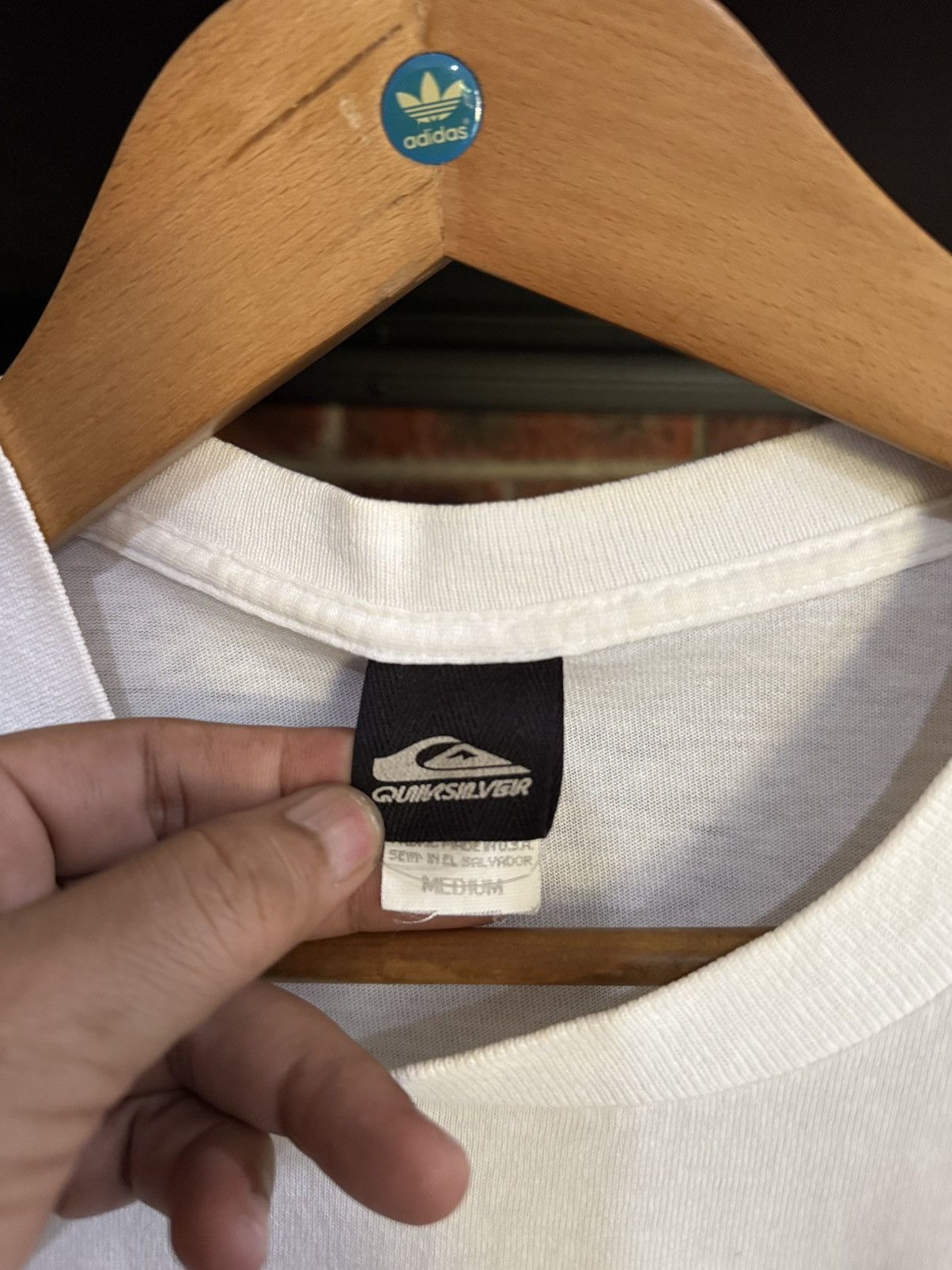 Quiksilver Vintage 90s The Quiksilver Eddie Aikau Surface Faded Tee Size US M / EU 48-50 / 2 - 11 Thumbnail