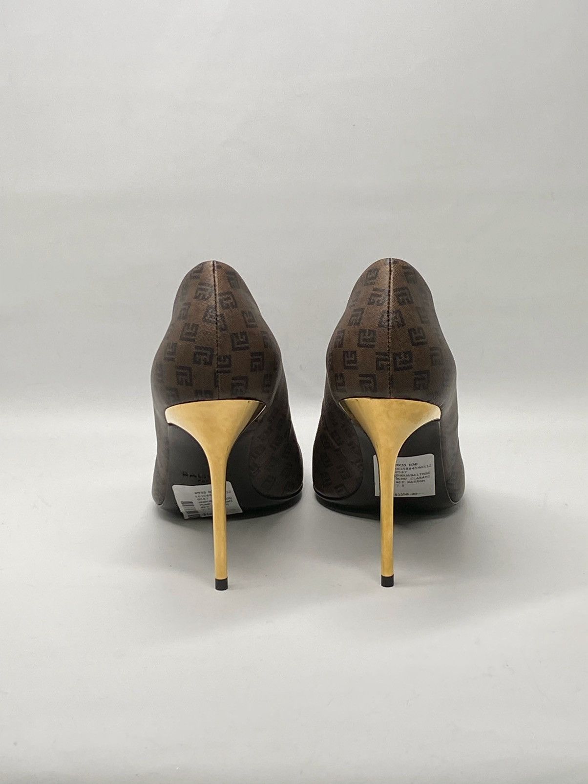 Balmain Balmain Clara-Mini Monogram Pumps size 37.5 Size US 7.5 / IT 37.5 - 7 Thumbnail