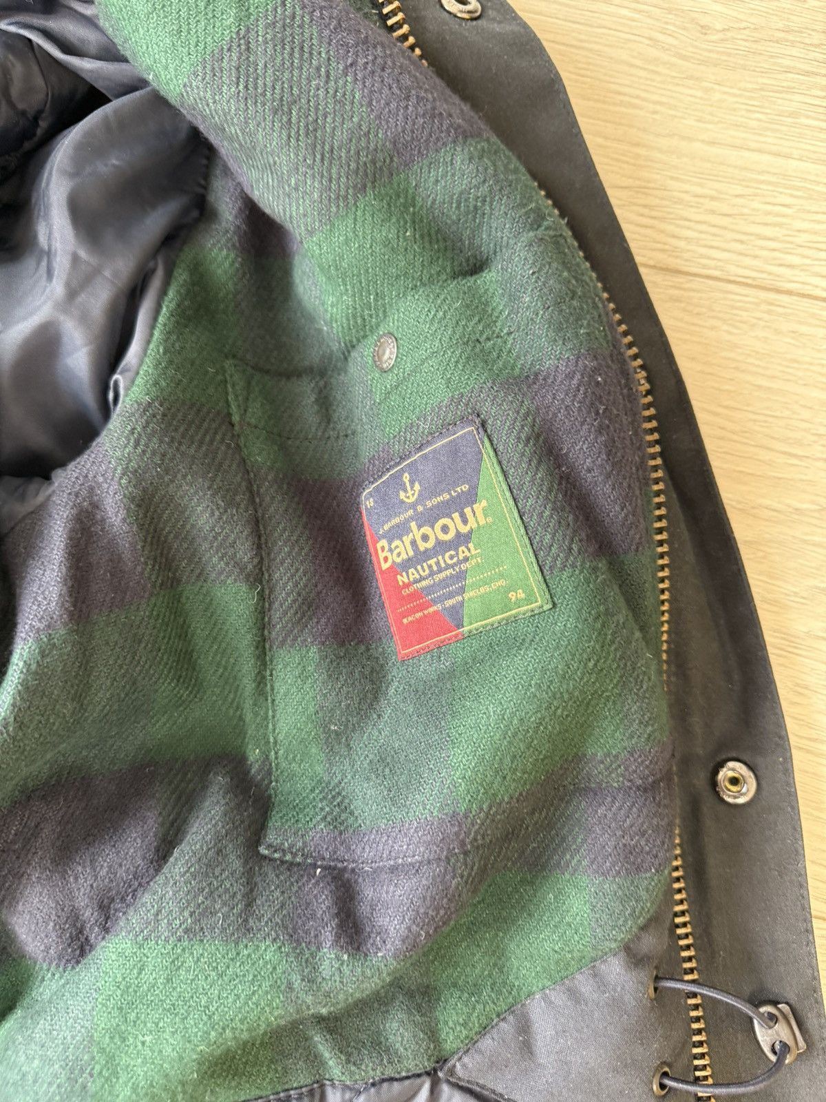 Barbour Barbour Coll Nautical Waxed Jacket Size US S / EU 44-46 / 1 - 9 Thumbnail