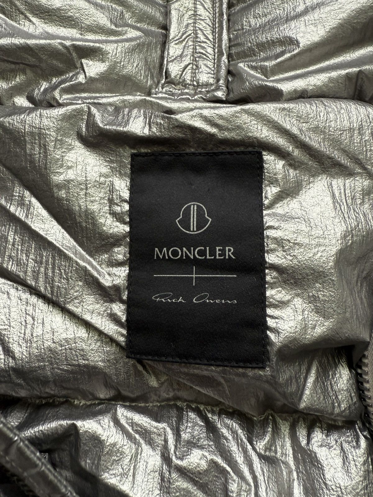 Moncler Moncler x Rick Owens Metallic Cyclopic Shell Down Size US L / EU 52-54 / 3 - 6 Thumbnail