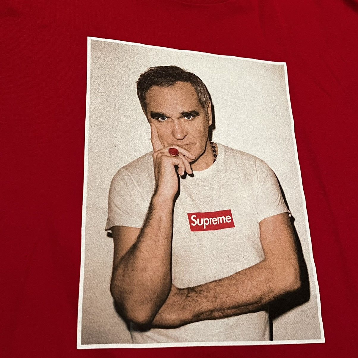 Supreme Supreme Morrissey Tee Photo Tee Size US XL / EU 56 / 4 - 12 Thumbnail