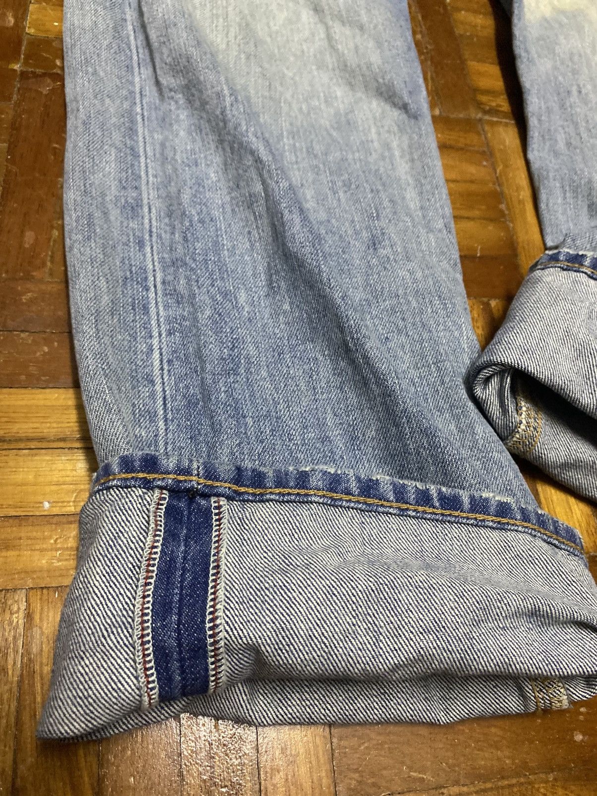 Polo Ralph Lauren × Vintage Vintage Denim Polo Ralph Lauren 90s distressed Size US 37 - 6 Thumbnail