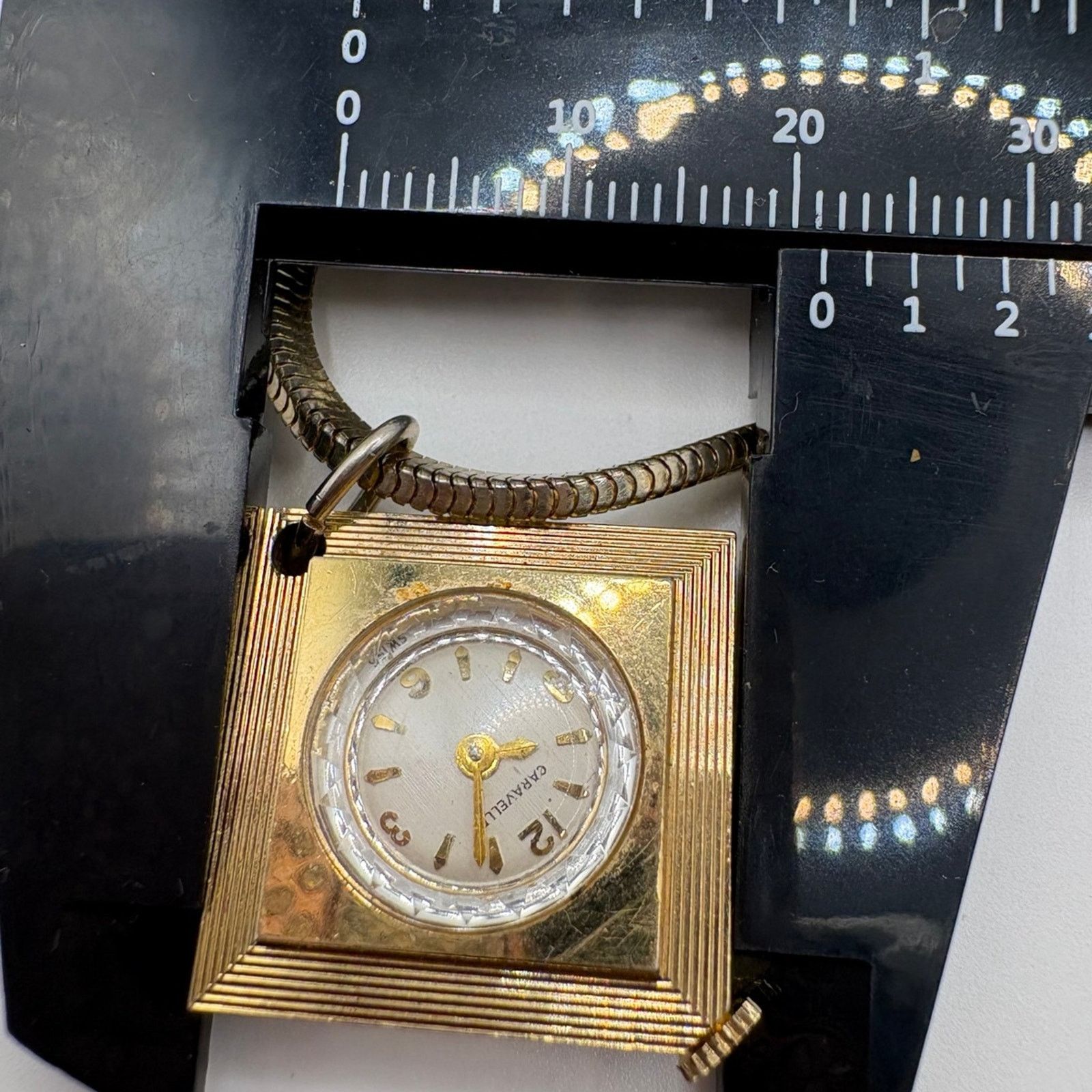Caravelle by Bulova 1974 Caravelle N4 Manual Wind Pendant Watch - AS-IS Size ONE SIZE - 6 Thumbnail