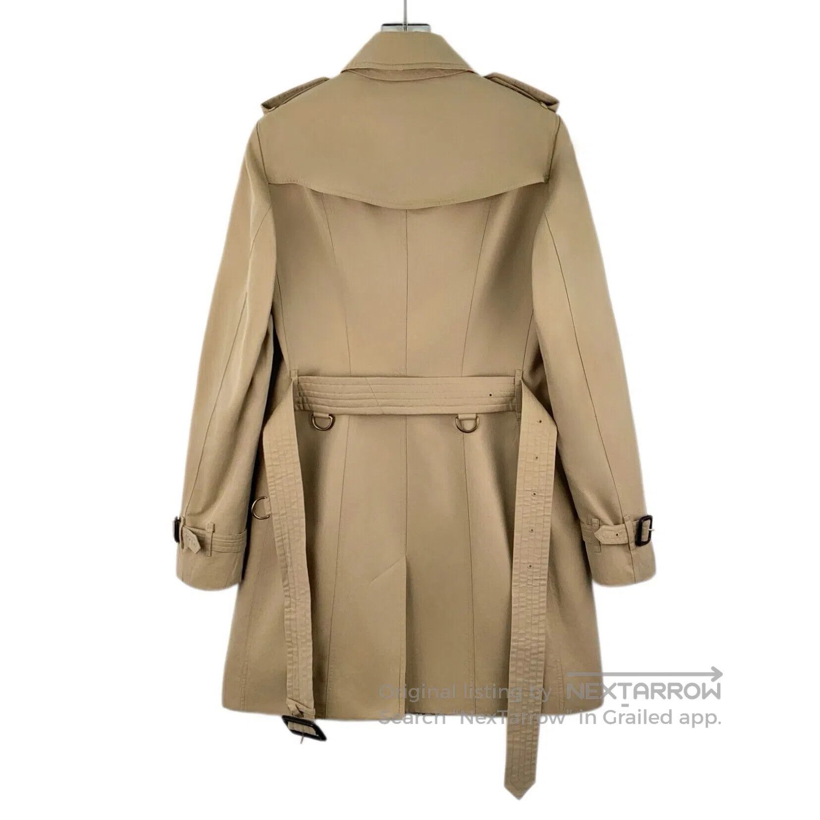 Burberry Burberry Brown Cotton Collar Double-breasted Long Sleeve B Size M / US 6-8 / IT 42-44 - 2 Thumbnail