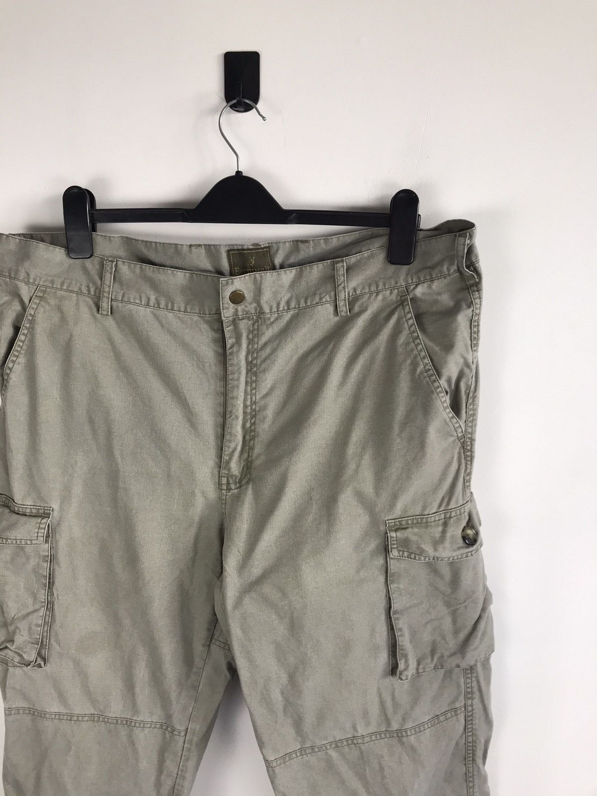 Vintage Vintage Carhartt Style Cargo Pants Bernwalt Stone Washed Size US 36 / EU 52 - 4 Thumbnail