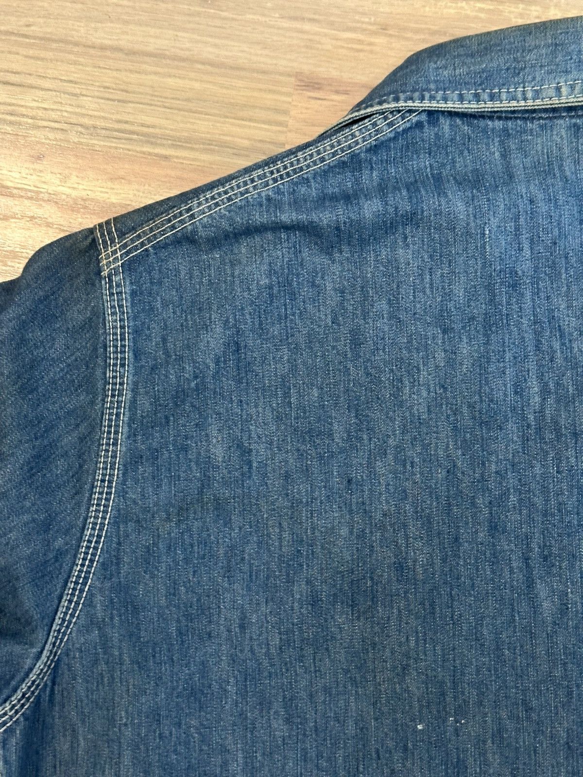 Oshkosh Vintage Osh Kosh B’Gosh Selvedge Denim Chore Coat XL Size US XL / EU 56 / 4 - 18 Thumbnail