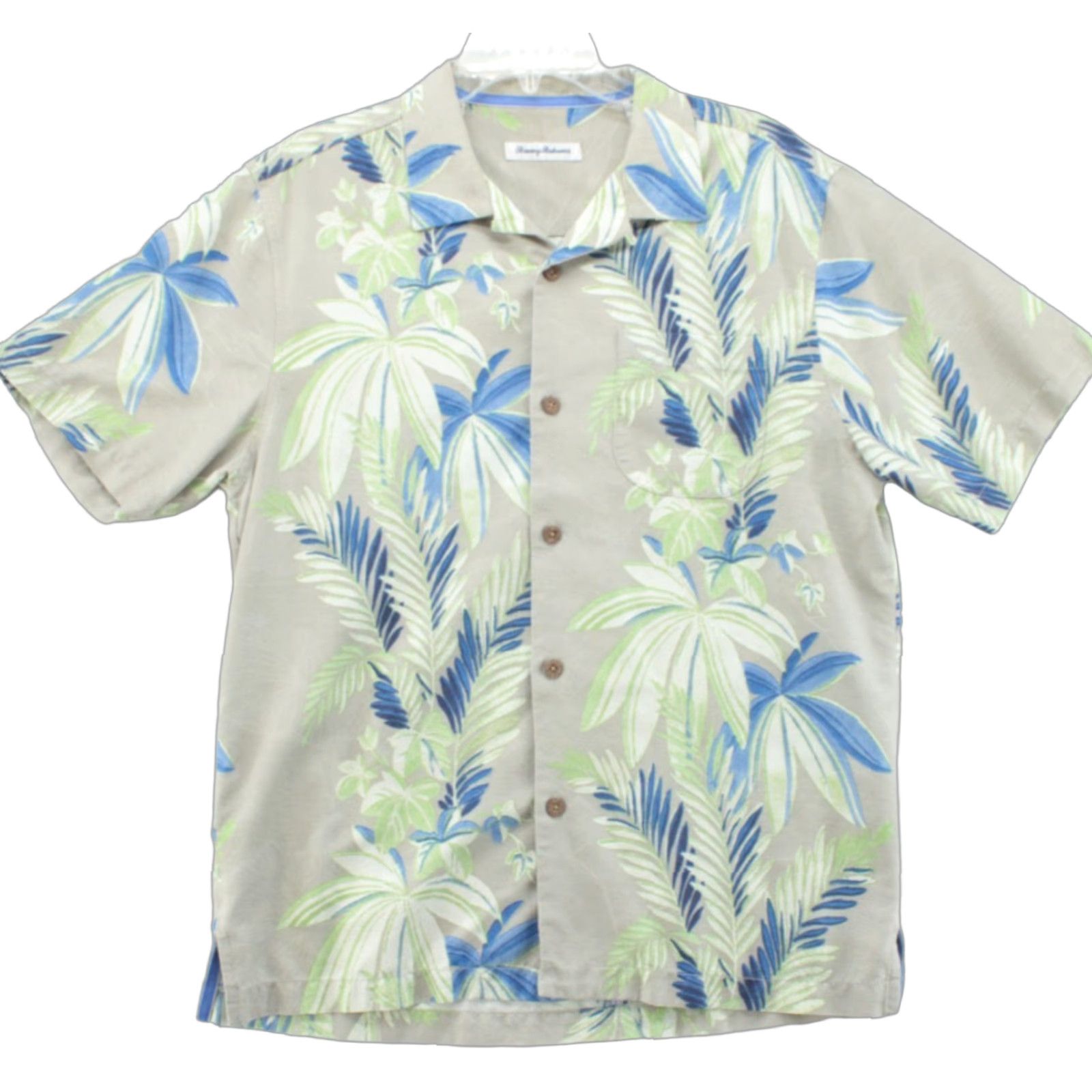 Tommy Bahama VINTAGE Tommy Bahama Island Zone Shirt Men's Medium Floral Loop Collar Hawaiian Luau Shirt Size US M / EU 48-50 / 2 - 1 Thumbnail