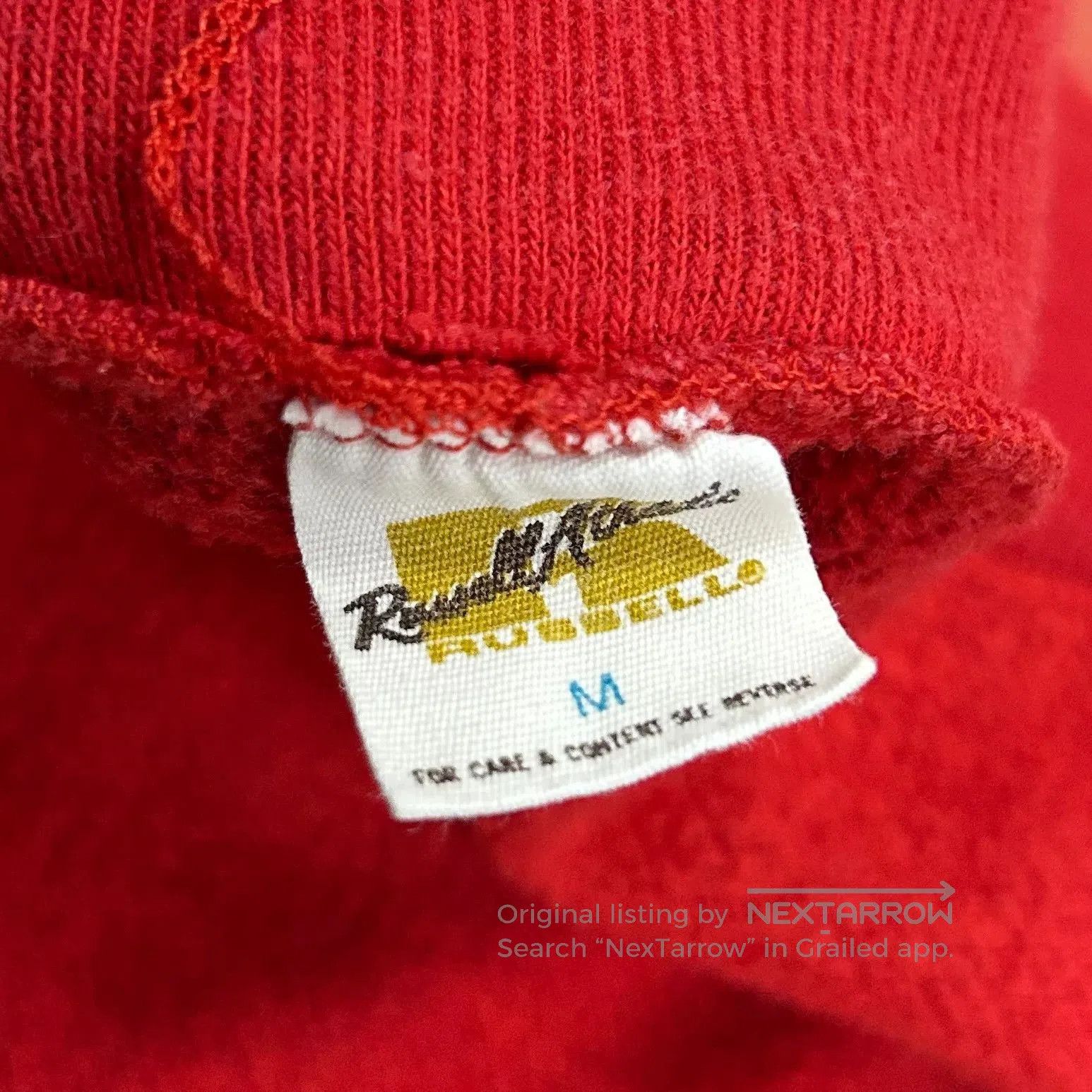Vintage Vintage Russell 70s Sunfaded Hoodie. Size US XL / EU 56 / 4 - 2 Thumbnail