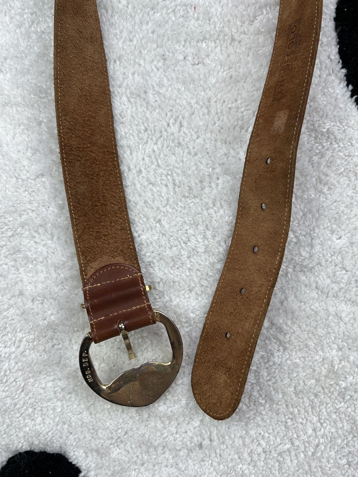 Vintage Vintage XX Secolo Italy Luxury Brown Belt Size ONE SIZE - 6 Thumbnail