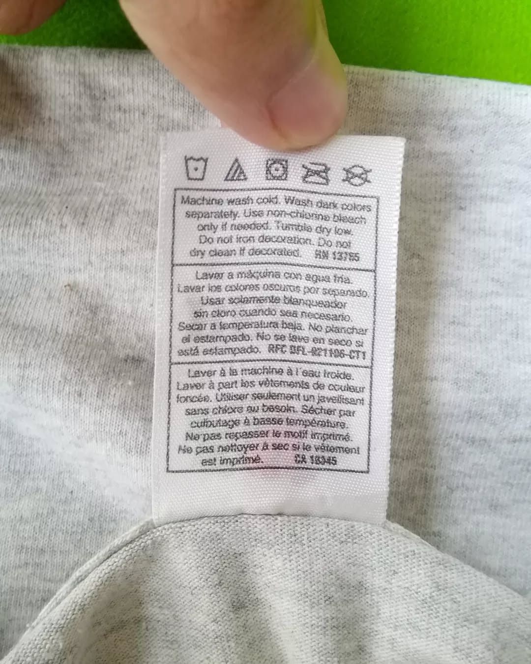 Bass × Fruit Of The Loom × Vintage Vintage Fish Art FOTL Grey Tees Size US M / EU 48-50 / 2 - 6 Thumbnail