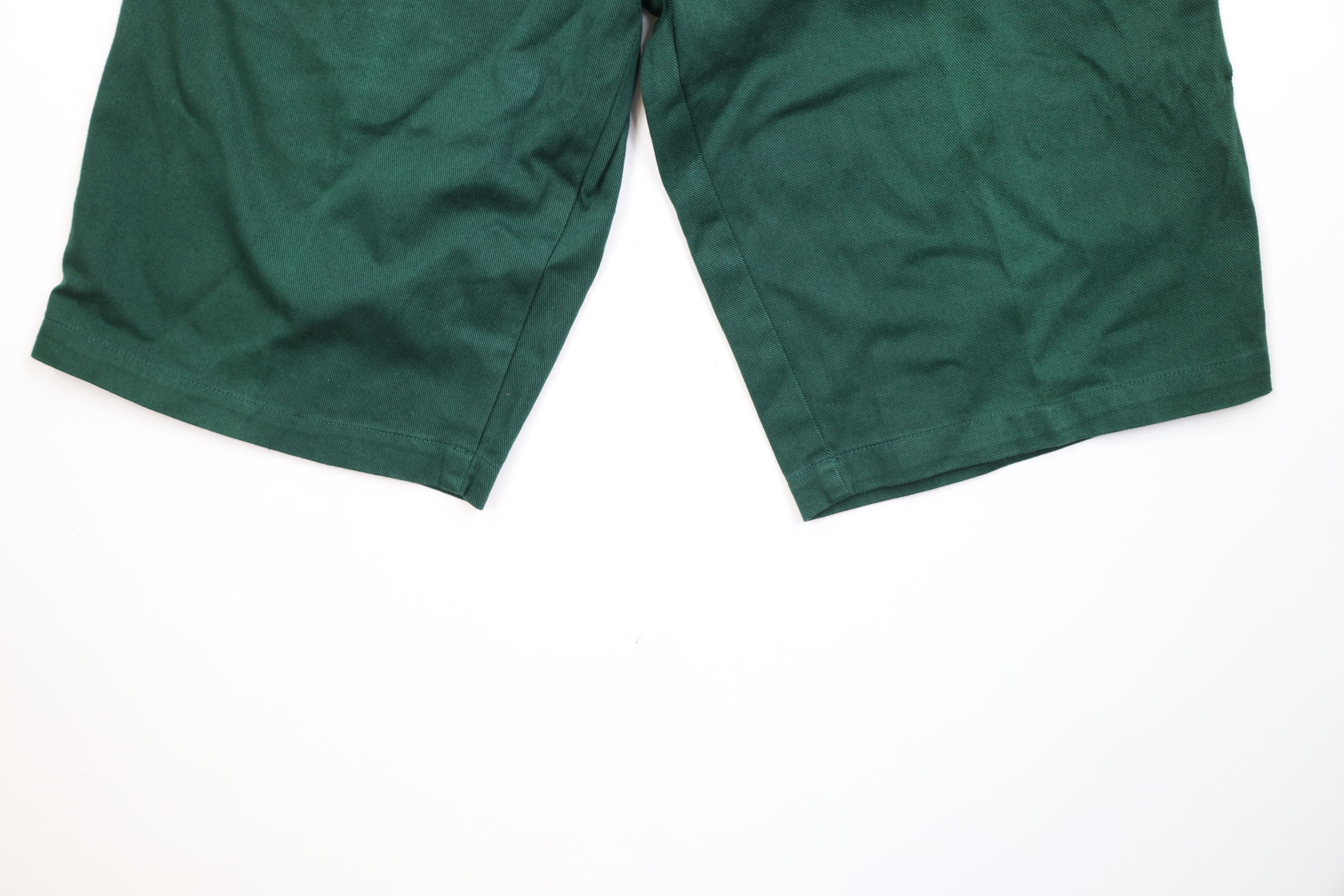 Vintage Deadstock Vintage 90s Streetwear Fit Denim Jean Shorts Green Size US 30 / EU 46 - 4 Thumbnail