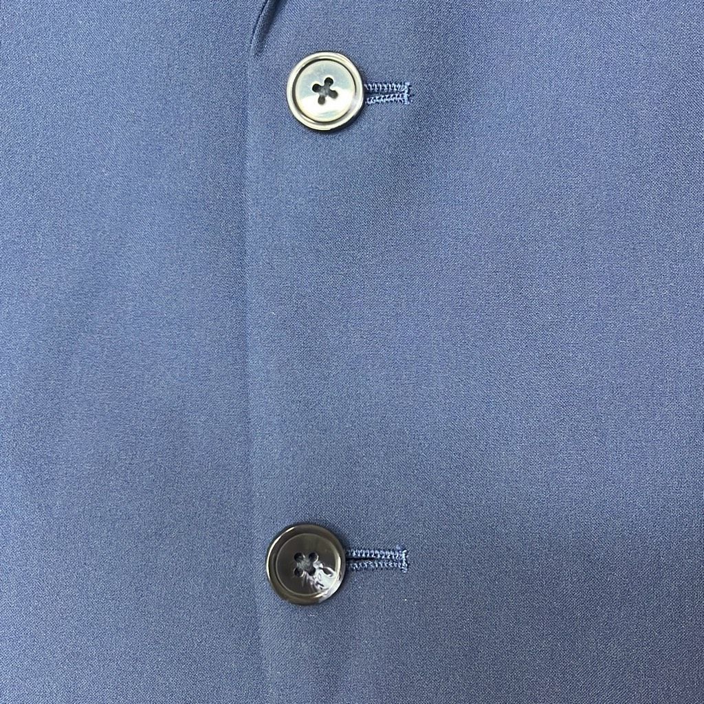 Nordstrom Nordstrom Rack Mens 44R Slim Fit Suit Jacket Iris Blue Pockets Two Button NWT Size 44S - 3 Thumbnail
