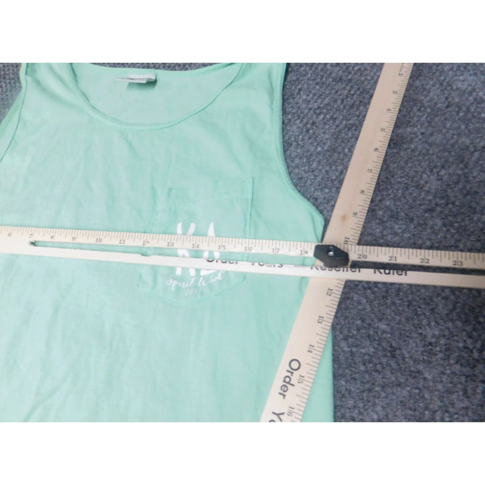 Comfort Colors Comfort Colors Mens Shirt M Green Crew Neck Sleeveless Logo T-Shirt Modern Colorful All Seasons Size US M / EU 48-50 / 2 - 6 Thumbnail