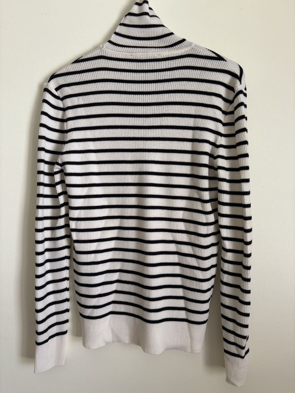 Whyred Striped merino wool turtleneck Size US M / EU 48-50 / 2 - 2 Thumbnail