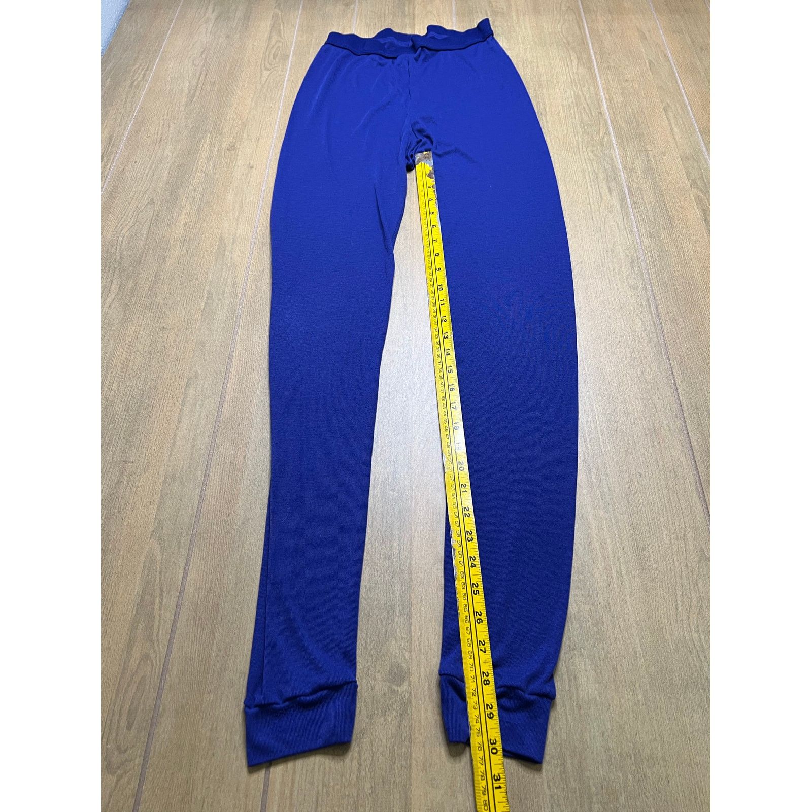 Patagonia Vintage Blue Patagonia Capilene Base Layer Bottom Mens S/M Size US 30 / EU 46 - 8 Thumbnail
