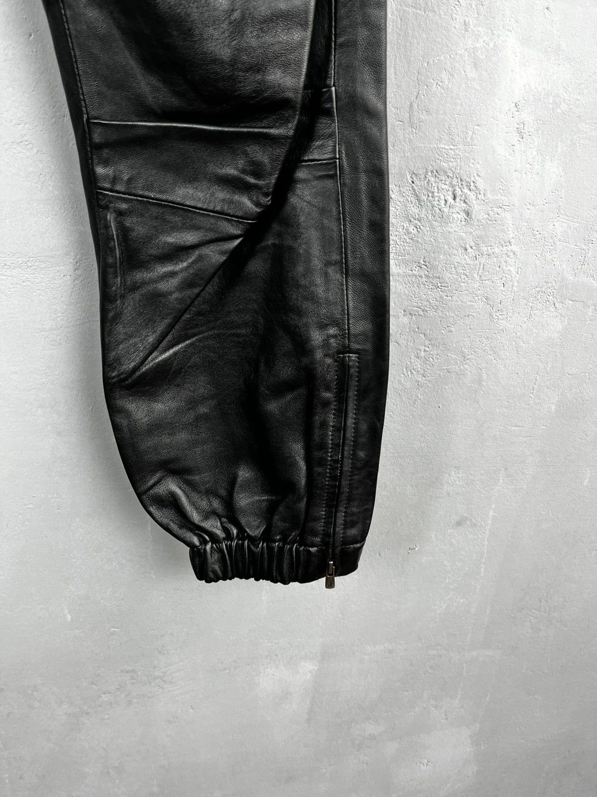 Leather × Nili Lotan NILI LOTAN - "FRENCH MILITARY" LAMBSKIN Brown LEATHER PANTS Size 25" / US 0 / IT 36 - 5 Thumbnail