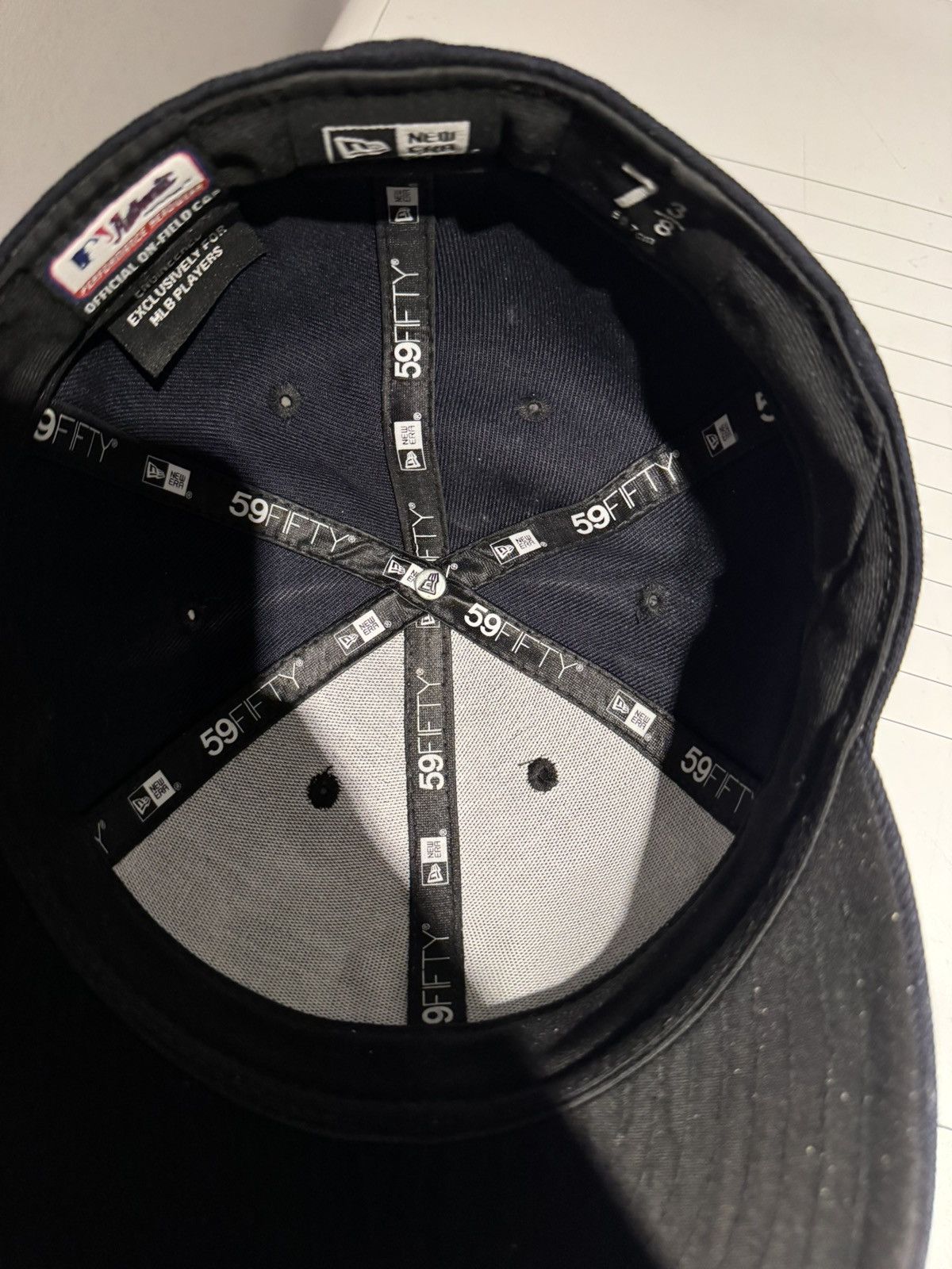 New Era New York Yankees 59fifty player hat size 7 3/8 Size ONE SIZE - 4 Thumbnail