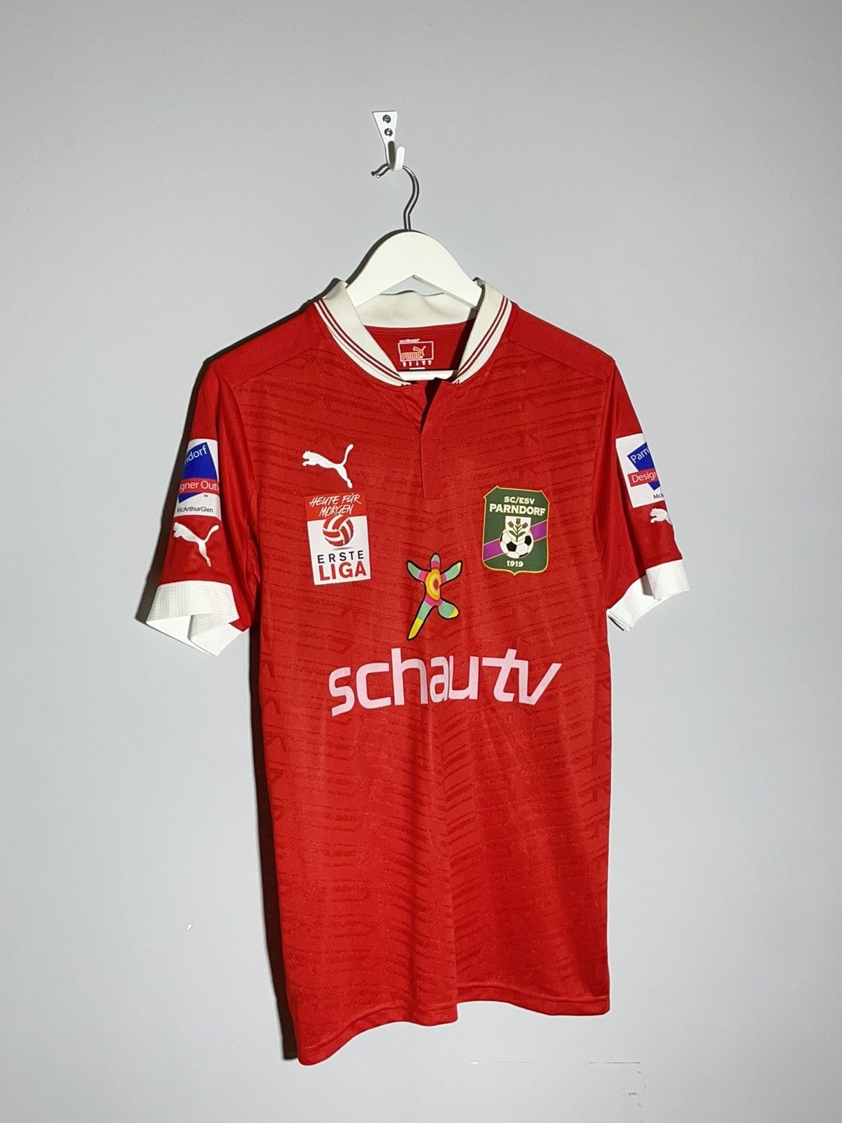 Puma #22 Salamon SC ESV Parndorf Puma Soccer Jersey Size US M / EU 48-50 / 2 - 3 Thumbnail