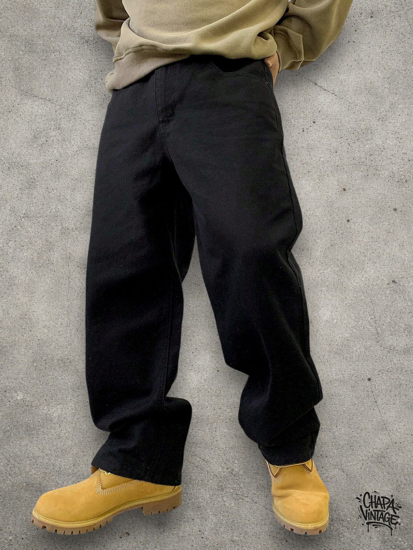 Japanese Brand Baggy black jeans Size US 32 / EU 48 - 1 Thumbnail