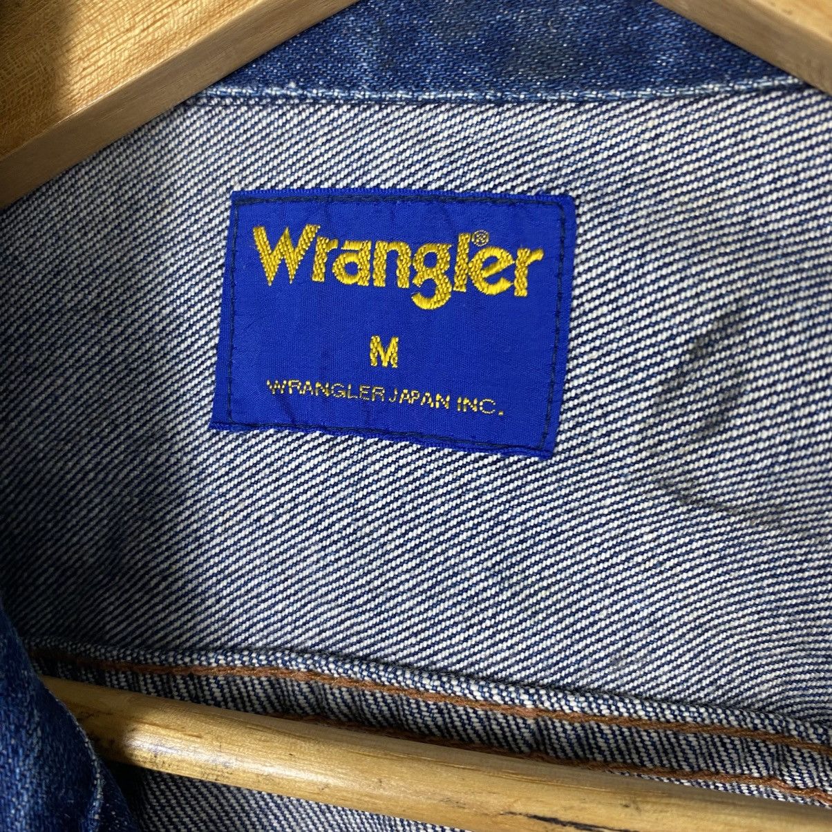 Vintage × Wrangler 💥VTG WRANGLER 124MJ DENIM TRUCKER JACKET Size US M / EU 48-50 / 2 - 8 Thumbnail