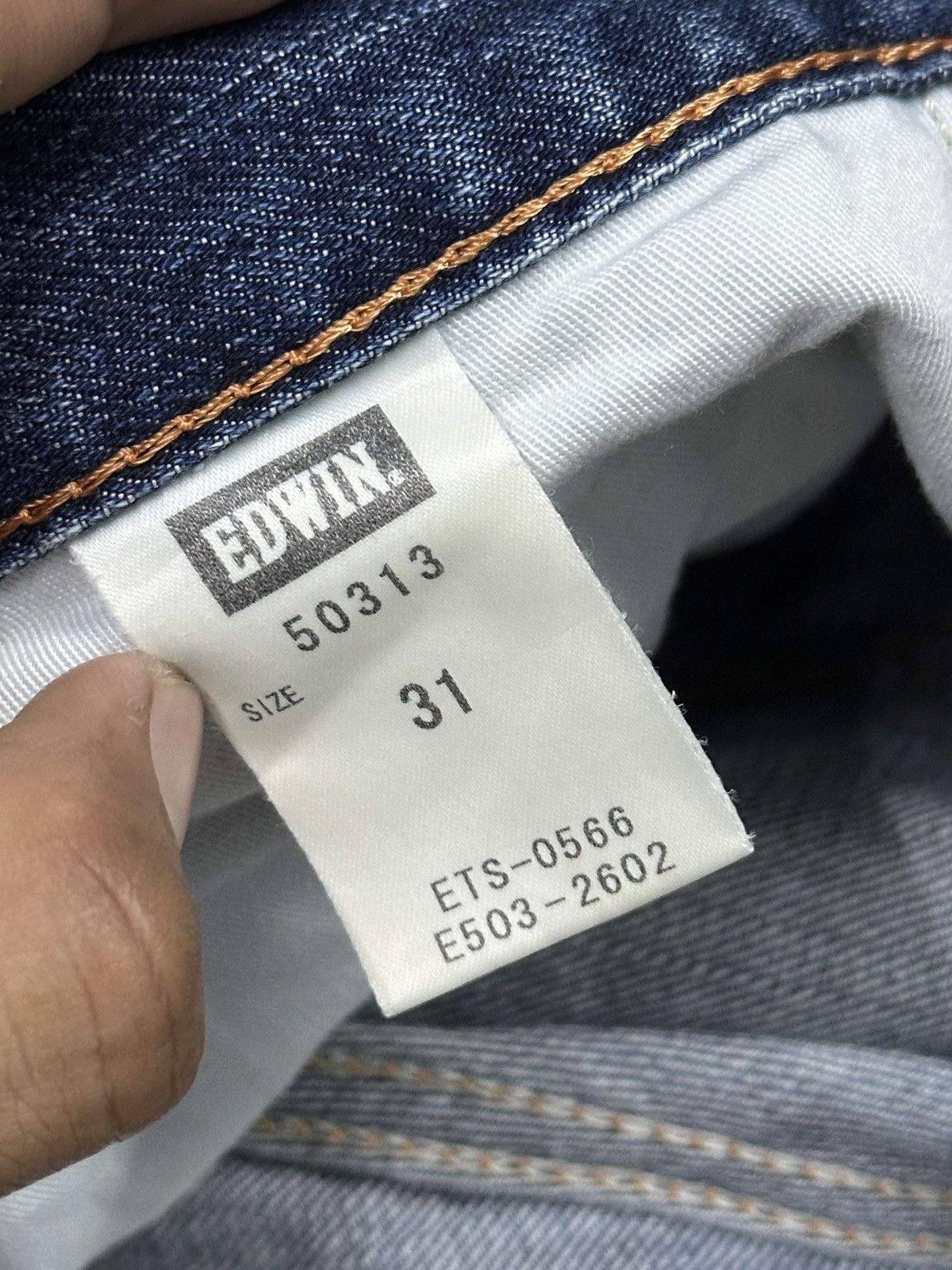 Japanese Brand Japanese Brand Edwin💥 Lot 503 Straight Legs 💥 Size US 34 / EU 50 - 5 Thumbnail