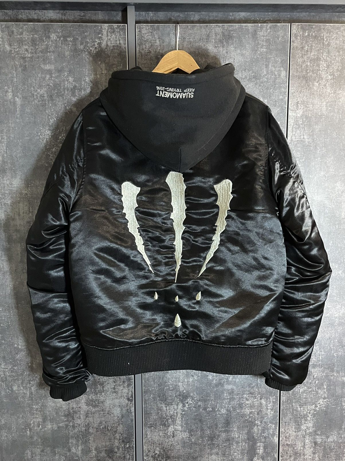 Japanese Brand Crazy Bomber Jacket Sua Moment Vetements Alpha Style Hype Size US L / EU 52-54 / 3 - 10 Thumbnail