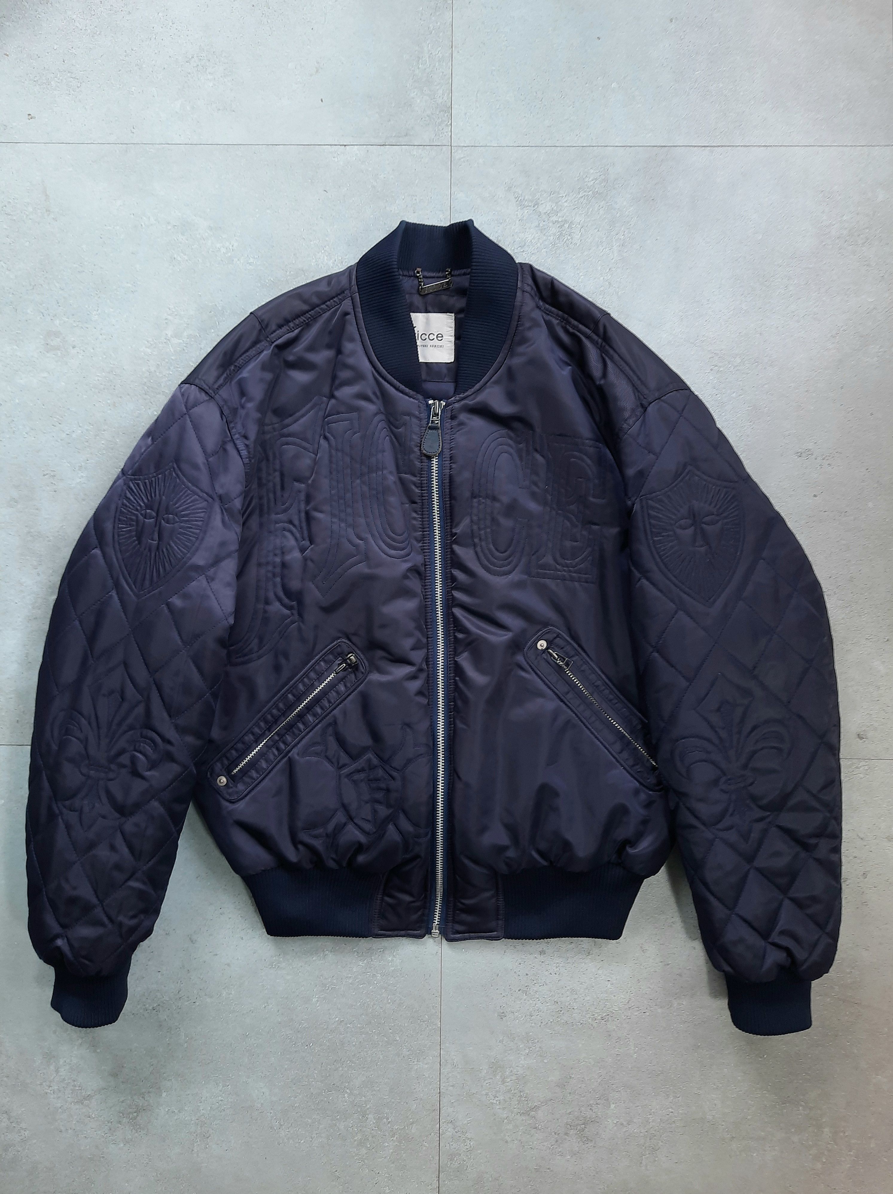 Yoshiyuki Konishi Ficce by Yoshiyuki Konishi Quilted Emblem Bomber Size US L / EU 52-54 / 3 - 3 Thumbnail