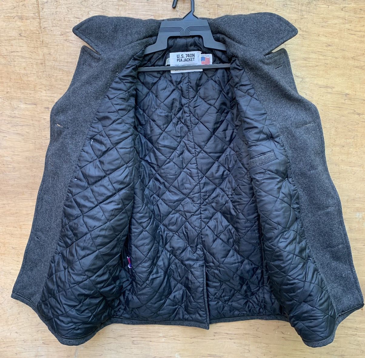 Schott Rare Vintage US 74ON PEA JACKET by SCHOTT Size US L / EU 52-54 / 3 - 16 Thumbnail
