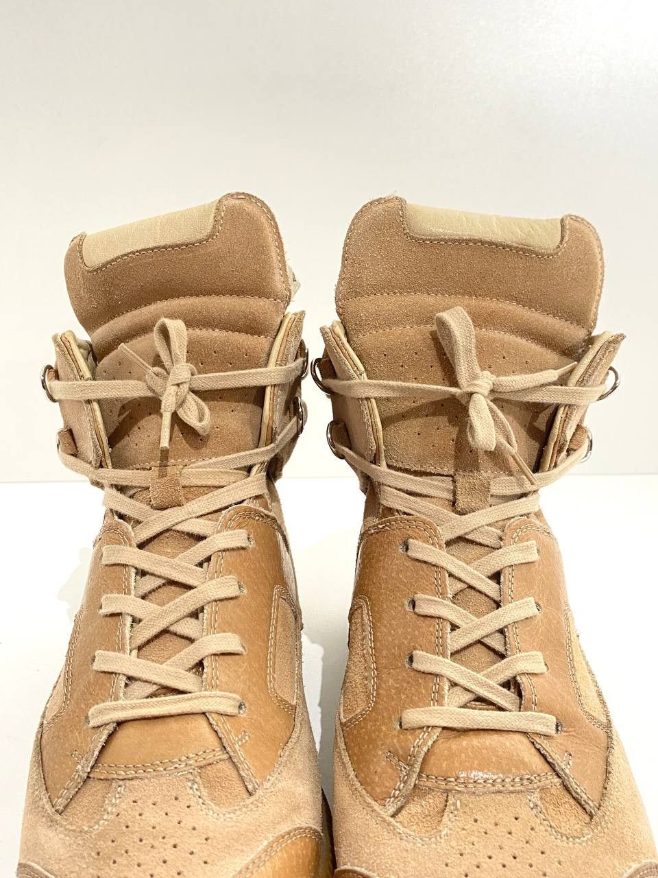 Maison Margiela Maison Margiela Hybrid Leather High Top Sneakers Vintage Size US 8 / IT 38 - 8 Thumbnail