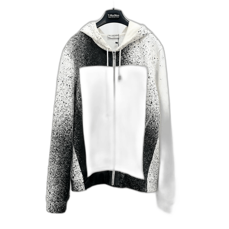 Balenciaga Balenciaga Ink Splash Zip-Up Jacket Size M-2506 Size M / US 6-8 / IT 42-44 - 1 Thumbnail