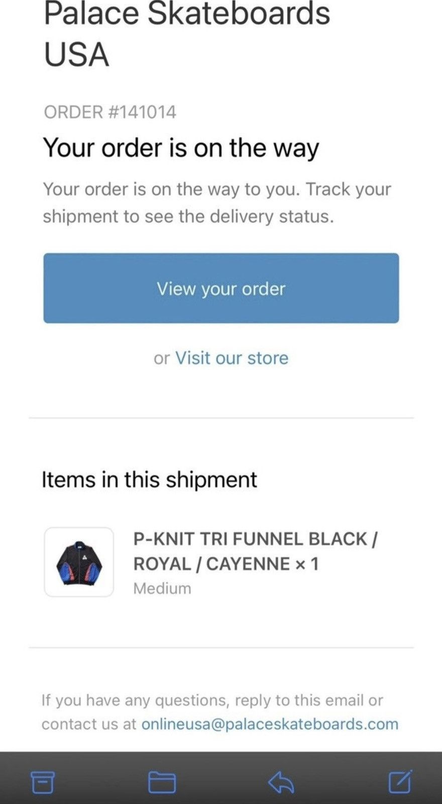 Palace Palace Track Jacket Size US M / EU 48-50 / 2 - 8 Thumbnail