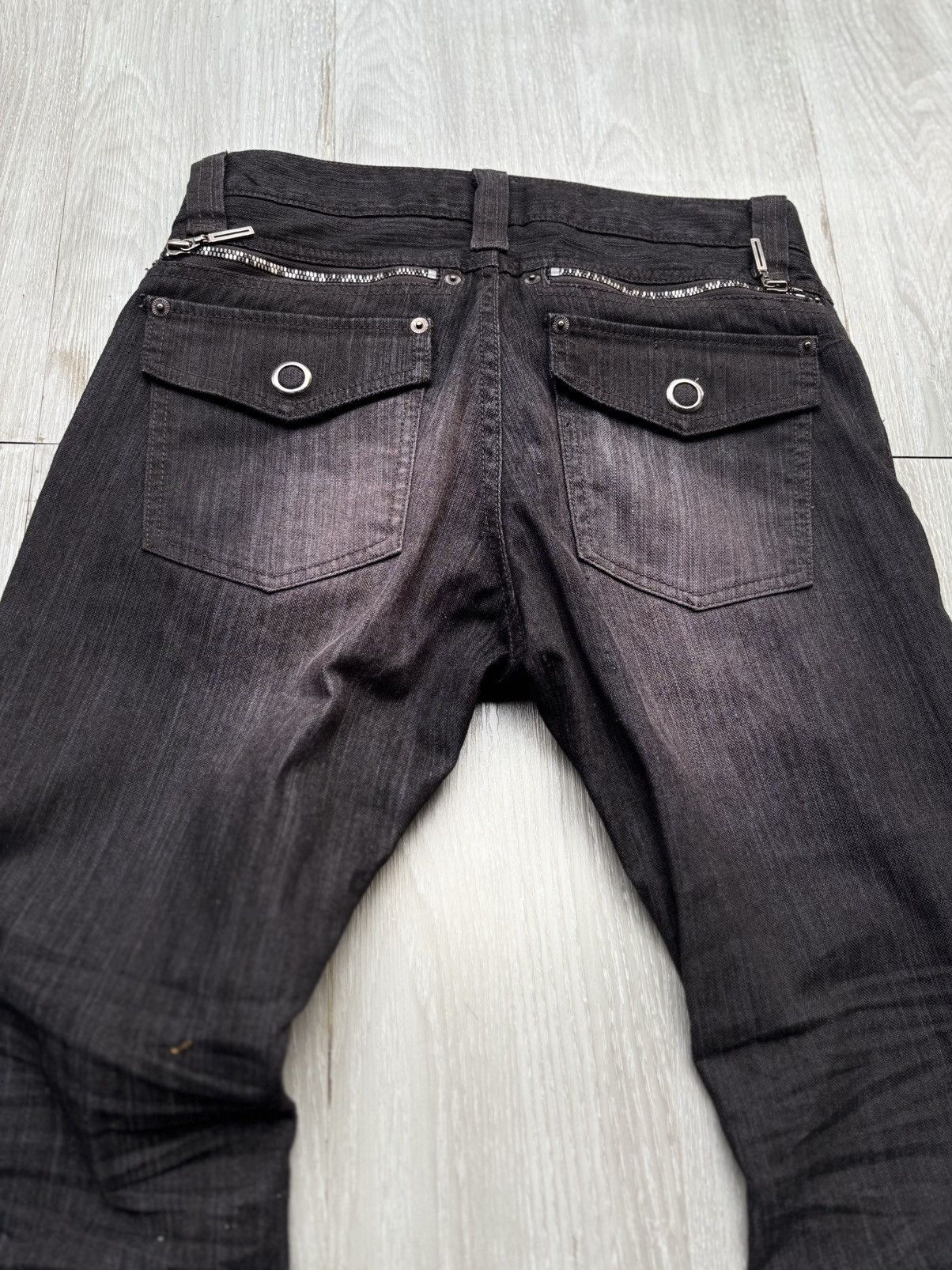 Japanese Brand MALE & CO tribal flare jeans Size US 28 / EU 44 - 6 Thumbnail