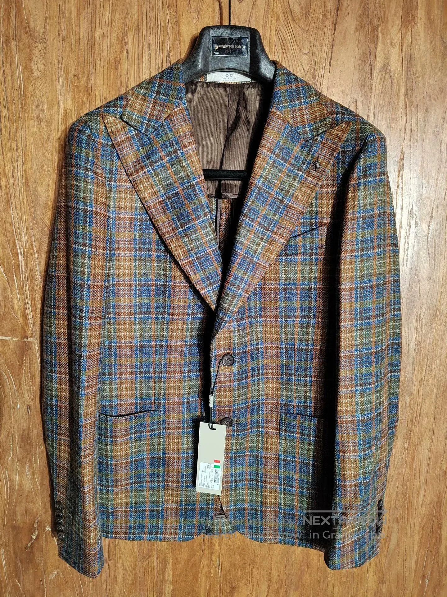 Corneliani CC Collection Corneliani Plaid Blazer. Size US M / EU 48-50 / 2 - 1 Thumbnail